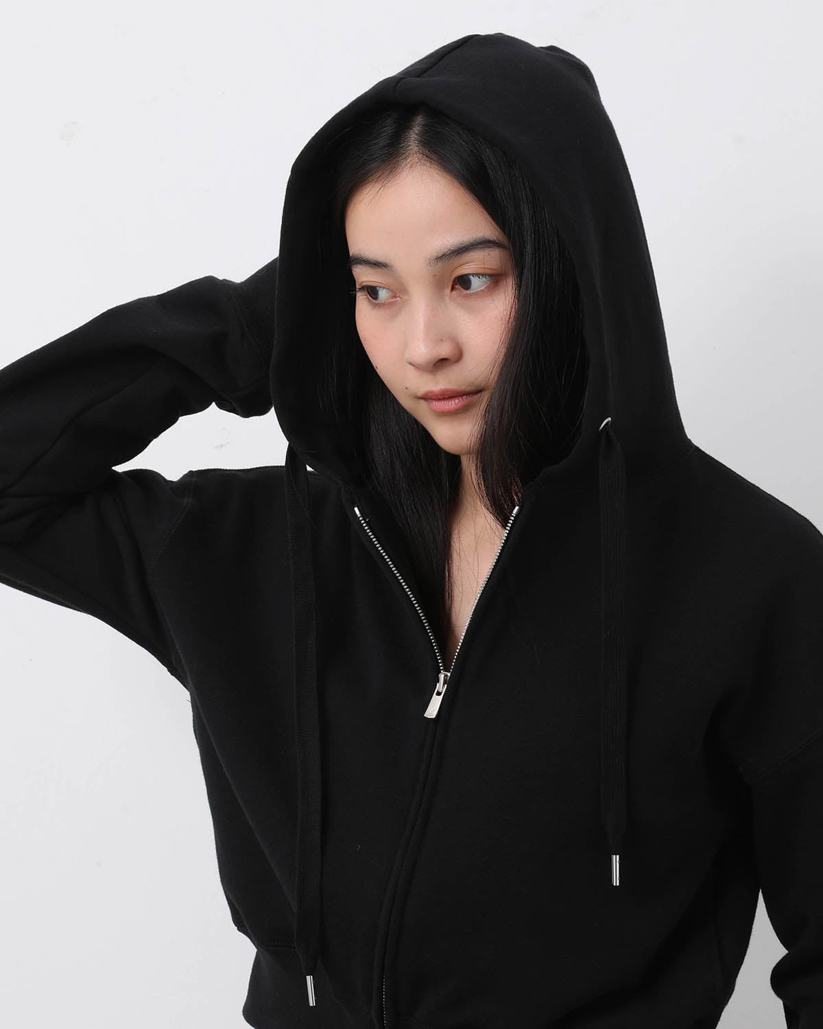 CO/WO URAKE SHORT ZIP HOODIE