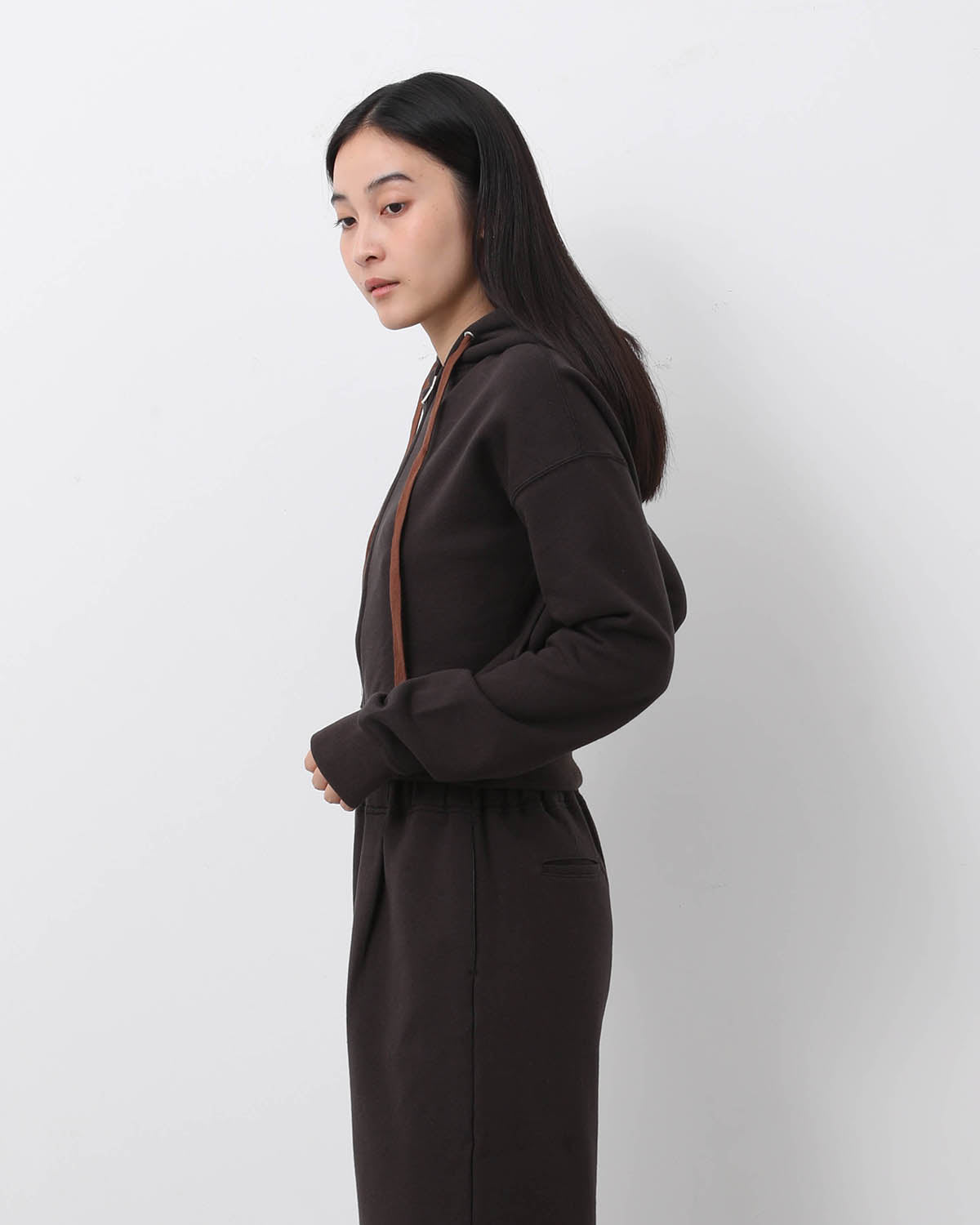 CO/WO URAKE SHORT ZIP HOODIE