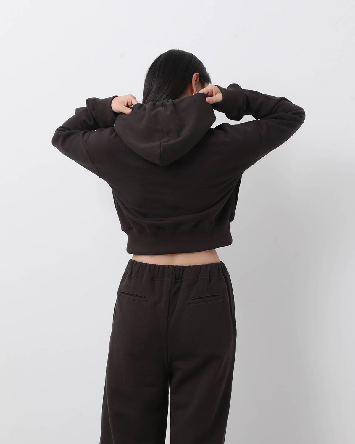 CO/WO URAKE SHORT ZIP HOODIE