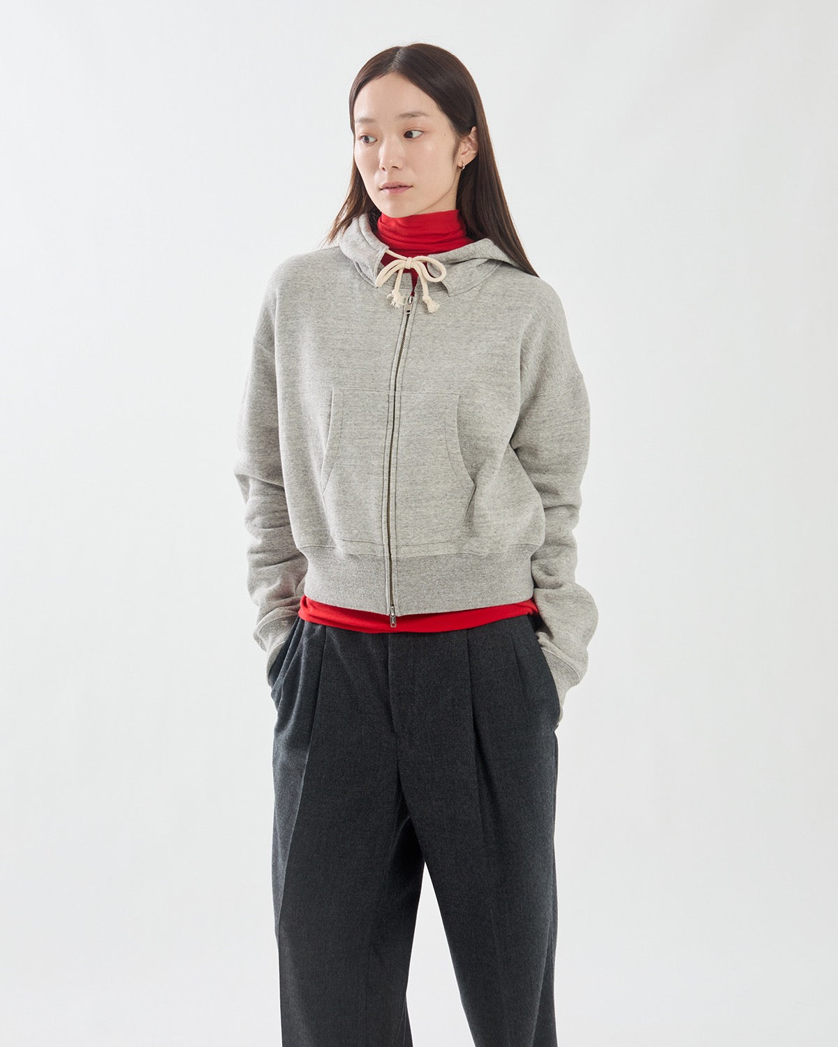 AFTER HOODIE ZIP UP  SWEAT