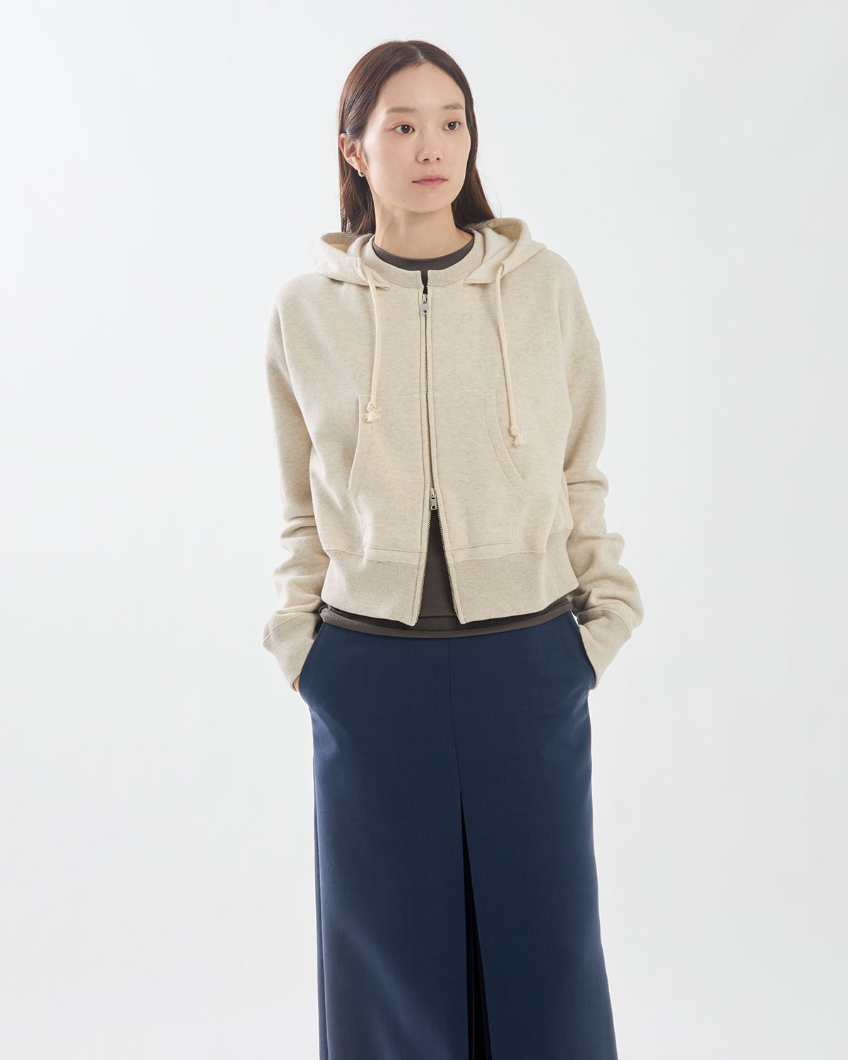 AFTER HOODIE ZIP UP  SWEAT