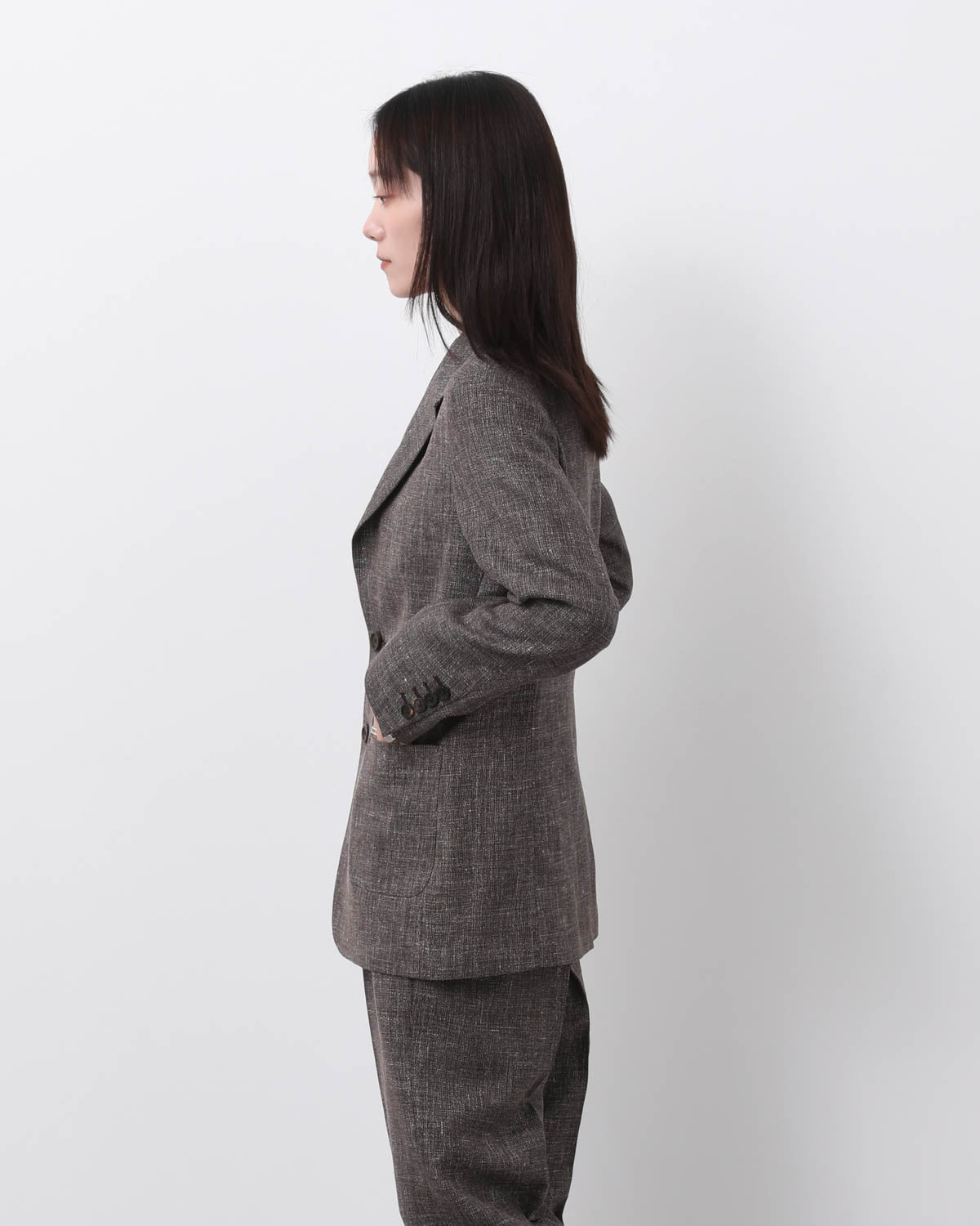 WOOL LINEN 2B JACKET