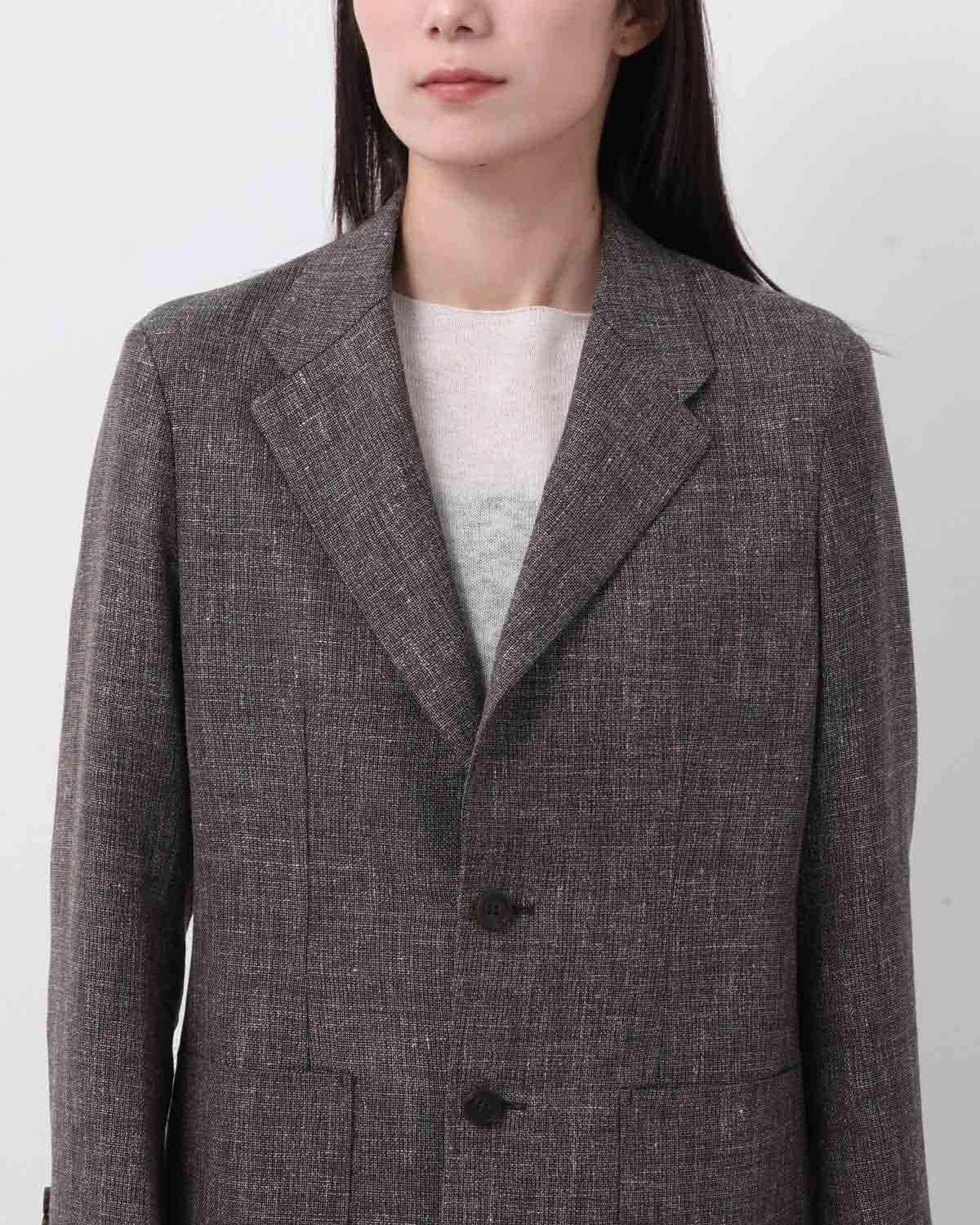 WOOL LINEN 2B JACKET