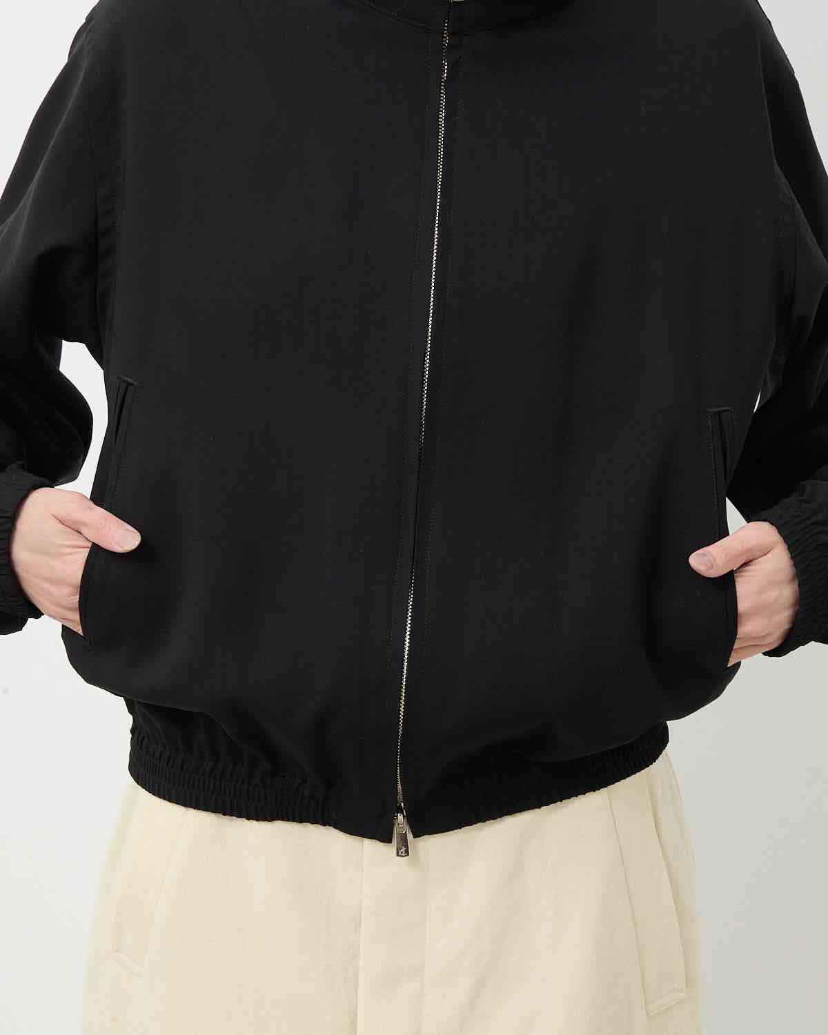 SUOER120'S WO ZIPUP BLOUSON
