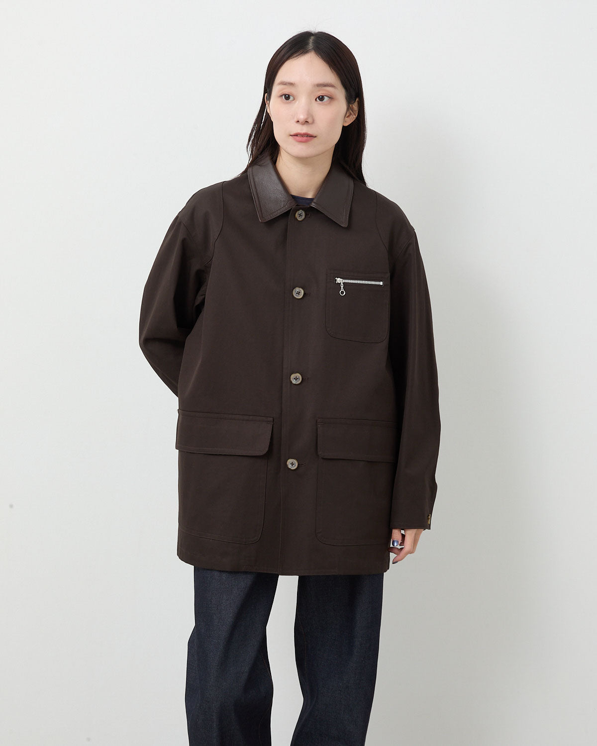 COTTON GABA HUNTING JACKET