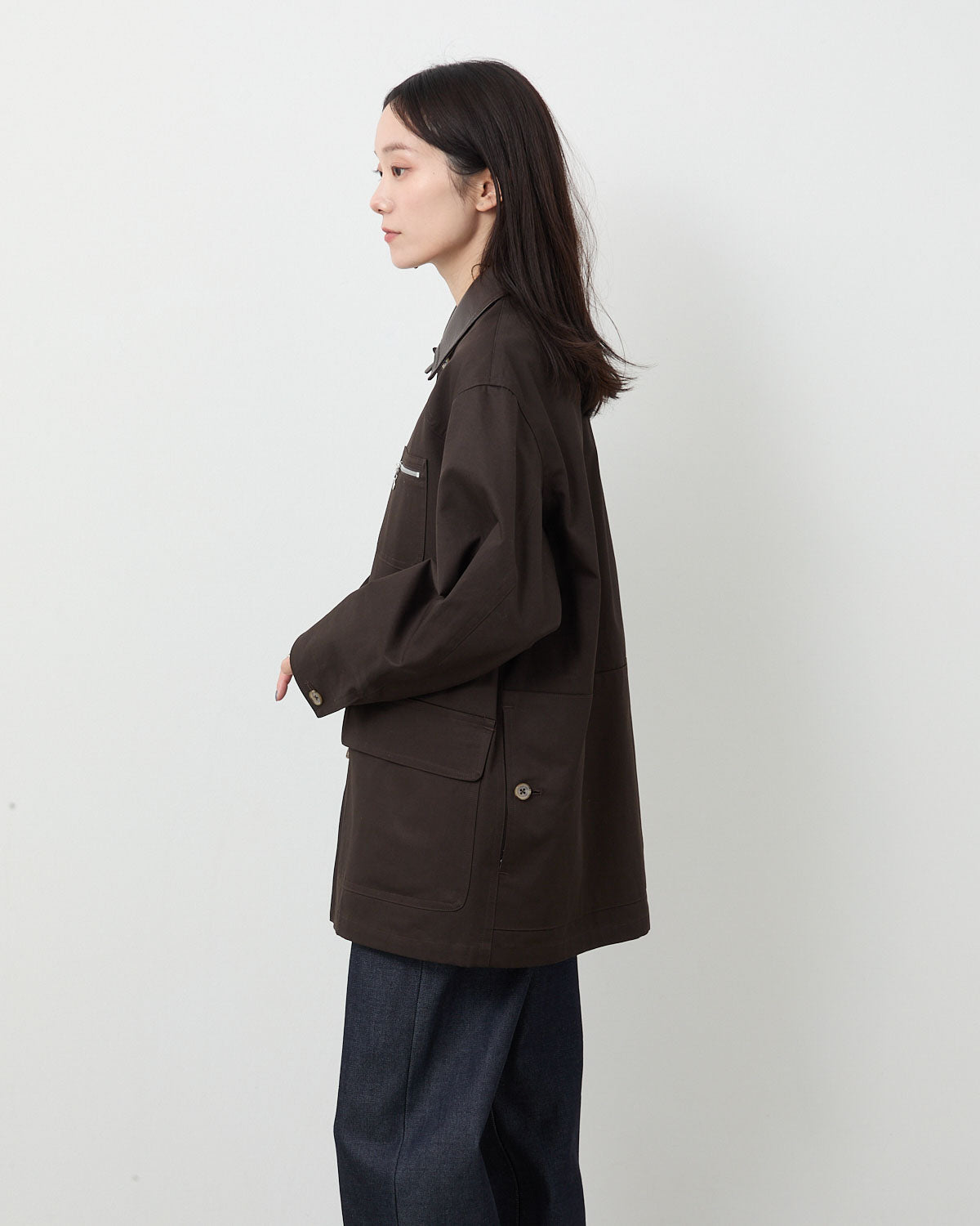 COTTON GABA HUNTING JACKET