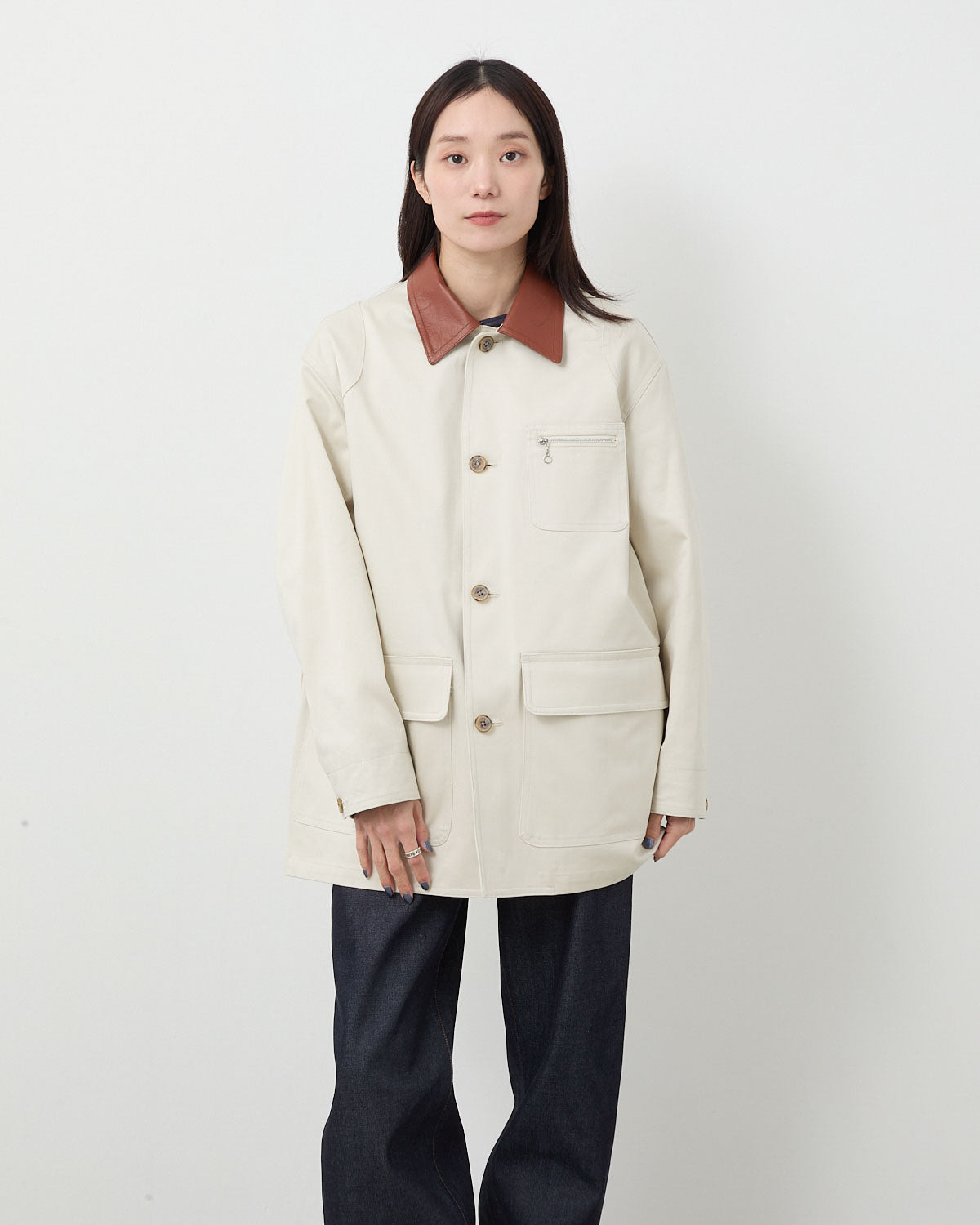 COTTON GABA HUNTING JACKET