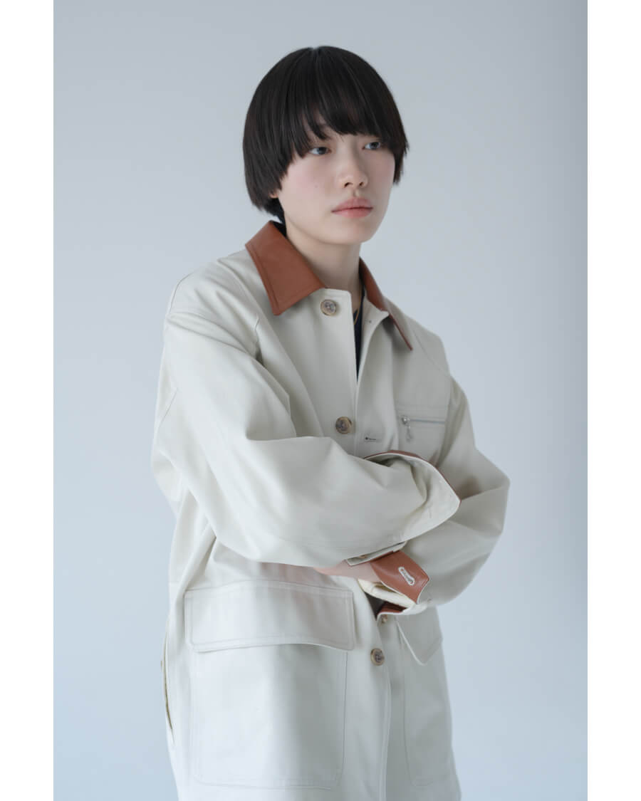 COTTON GABA HUNTING JACKET