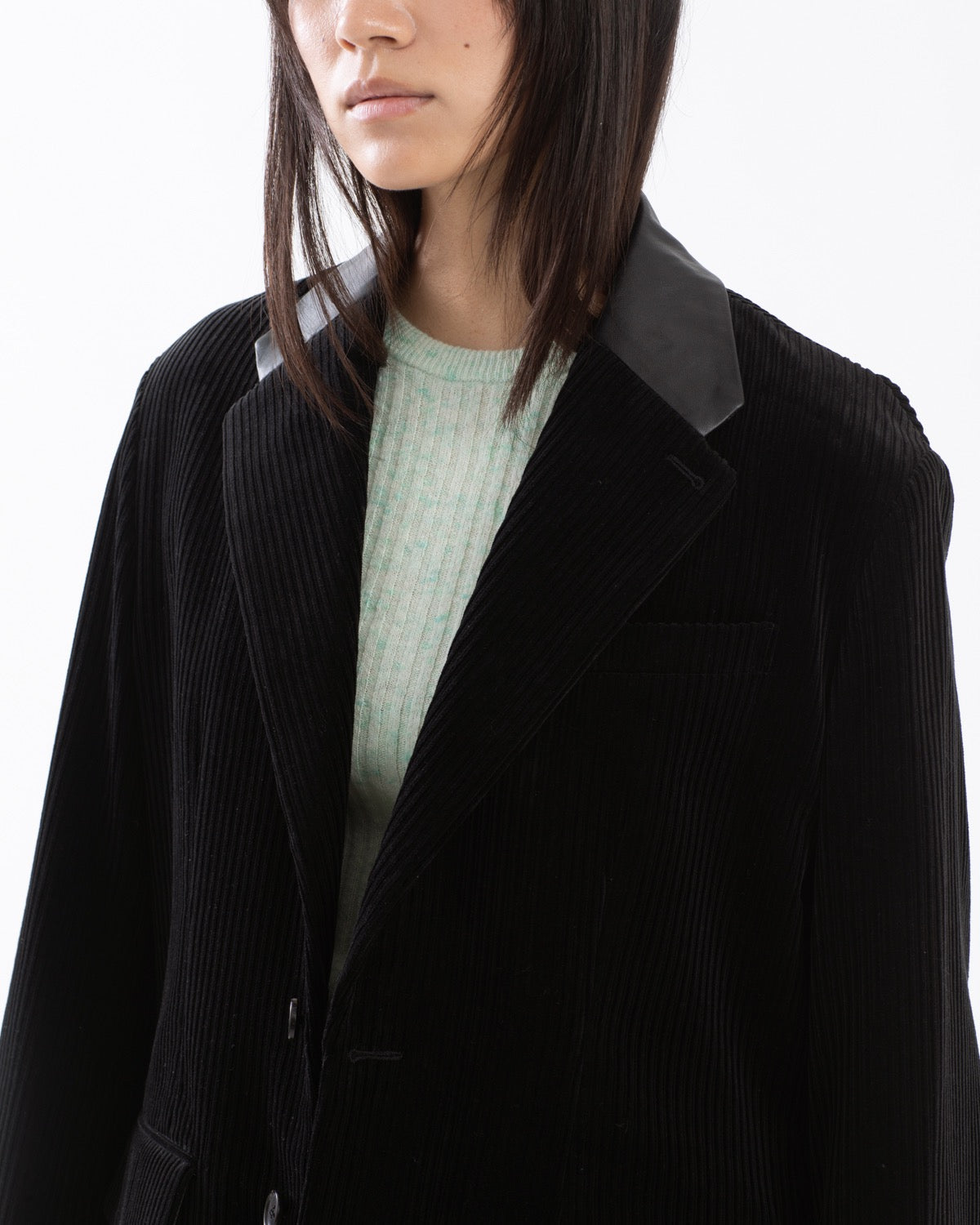 MIXED-WALE CORDUROY TAILORED JACKET