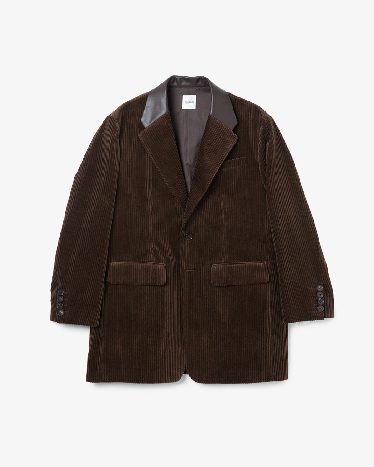 MIXED-WALE CORDUROY TAILORED JACKET