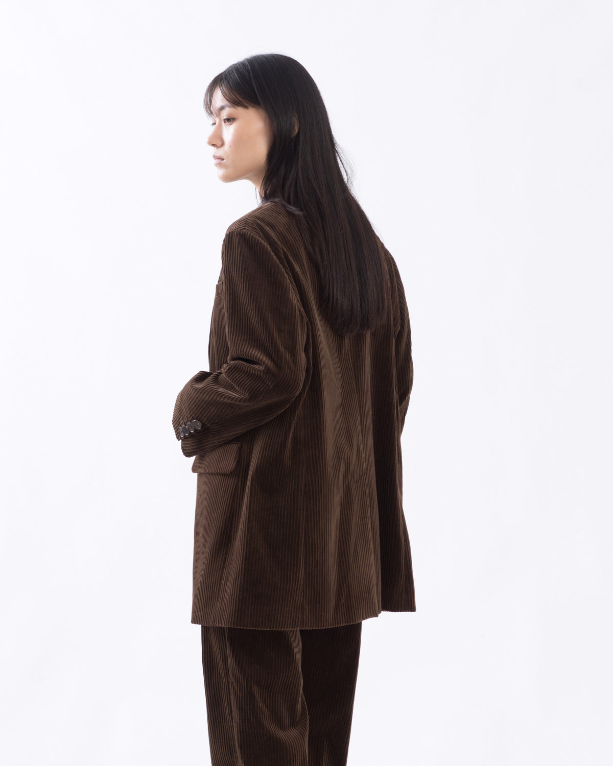 MIXED-WALE CORDUROY TAILORED JACKET