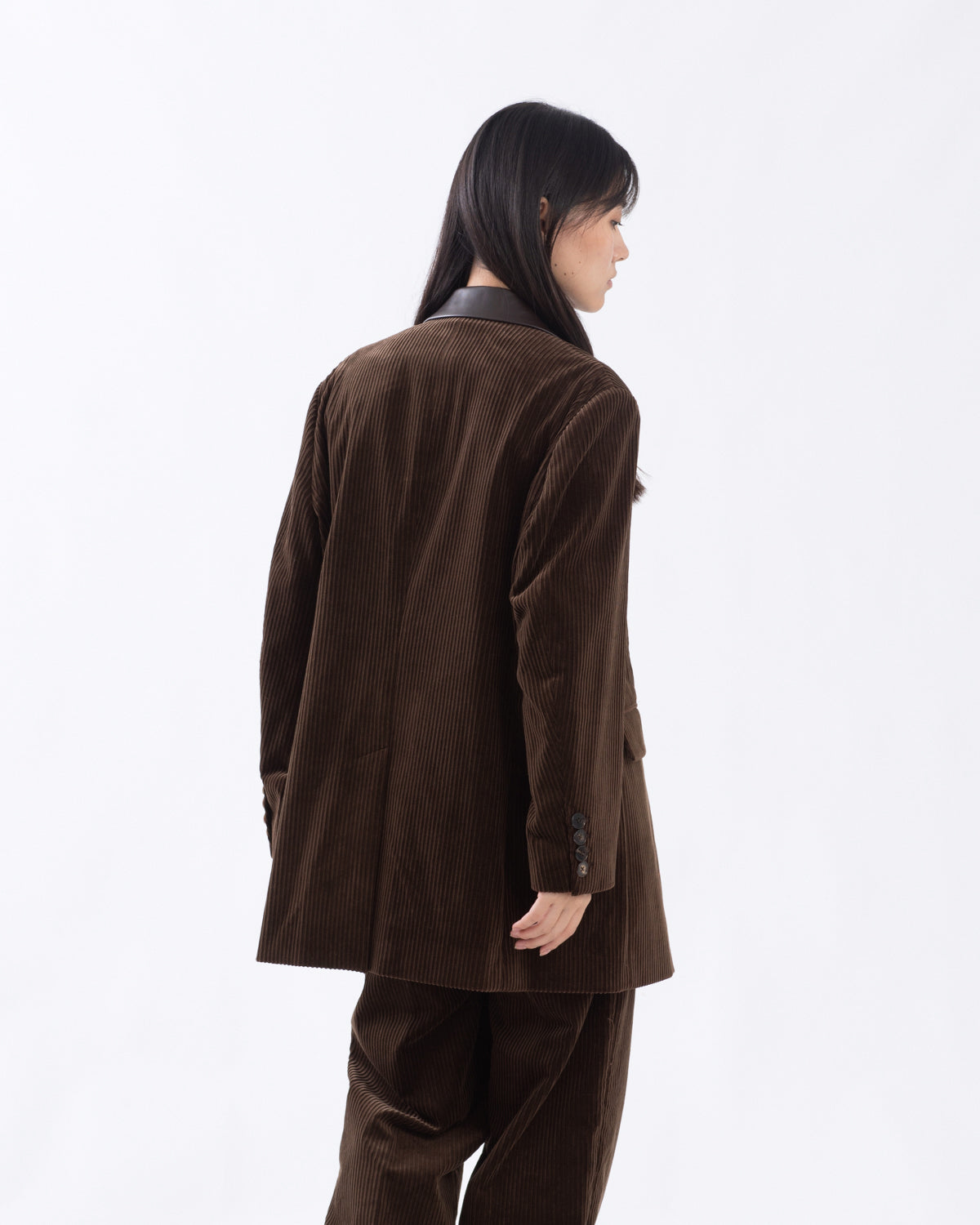 MIXED-WALE CORDUROY TAILORED JACKET