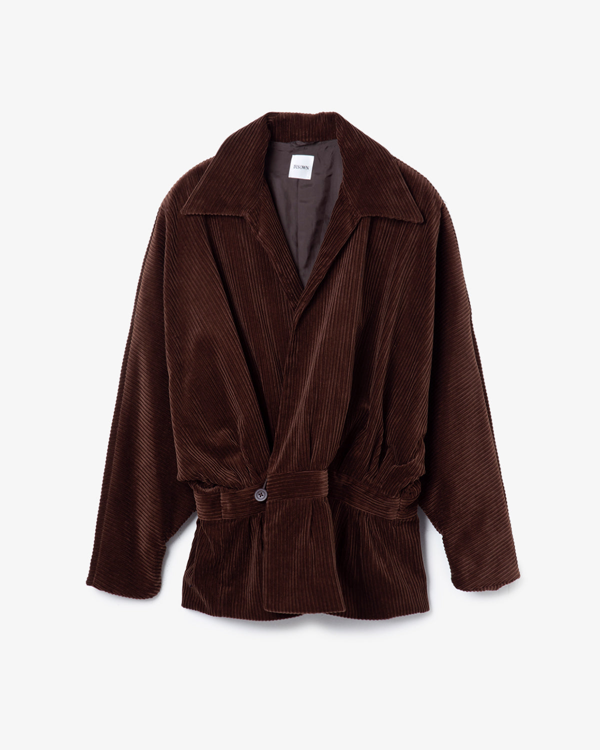MIXED-WALE CACHECOEUR JACKET