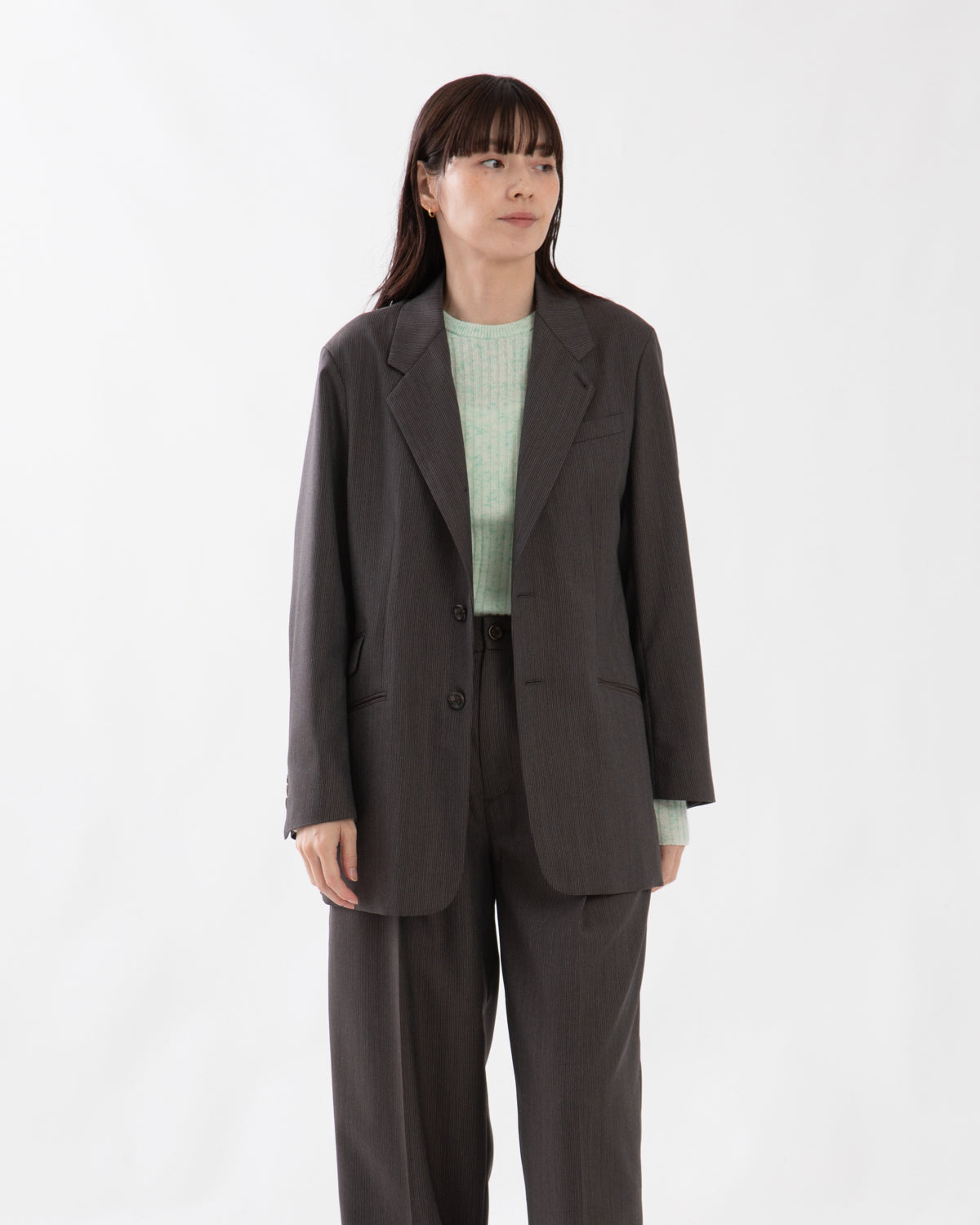 BRITISH CLASSIC WOOL TAILORED JACKET