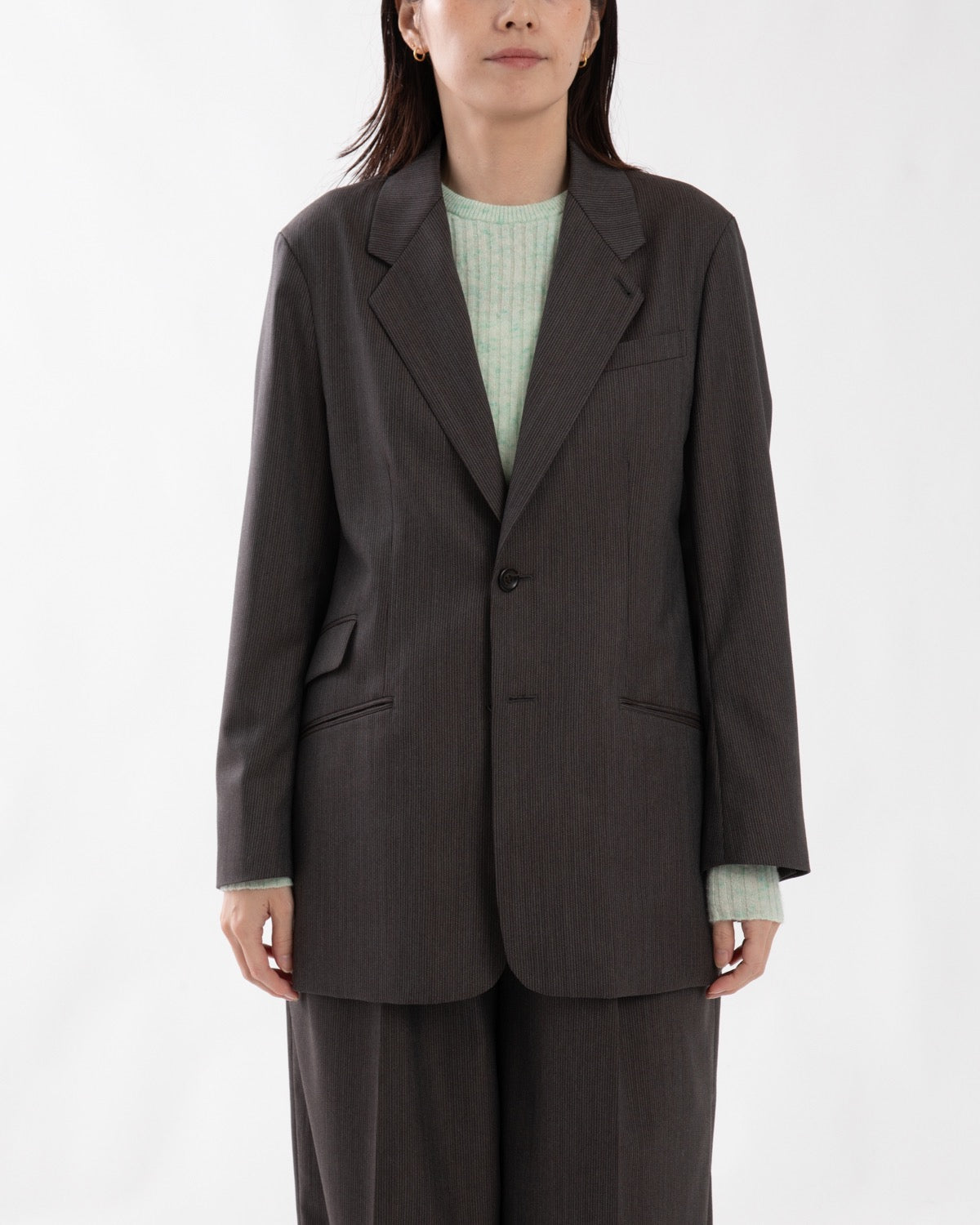 BRITISH CLASSIC WOOL TAILORED JACKET