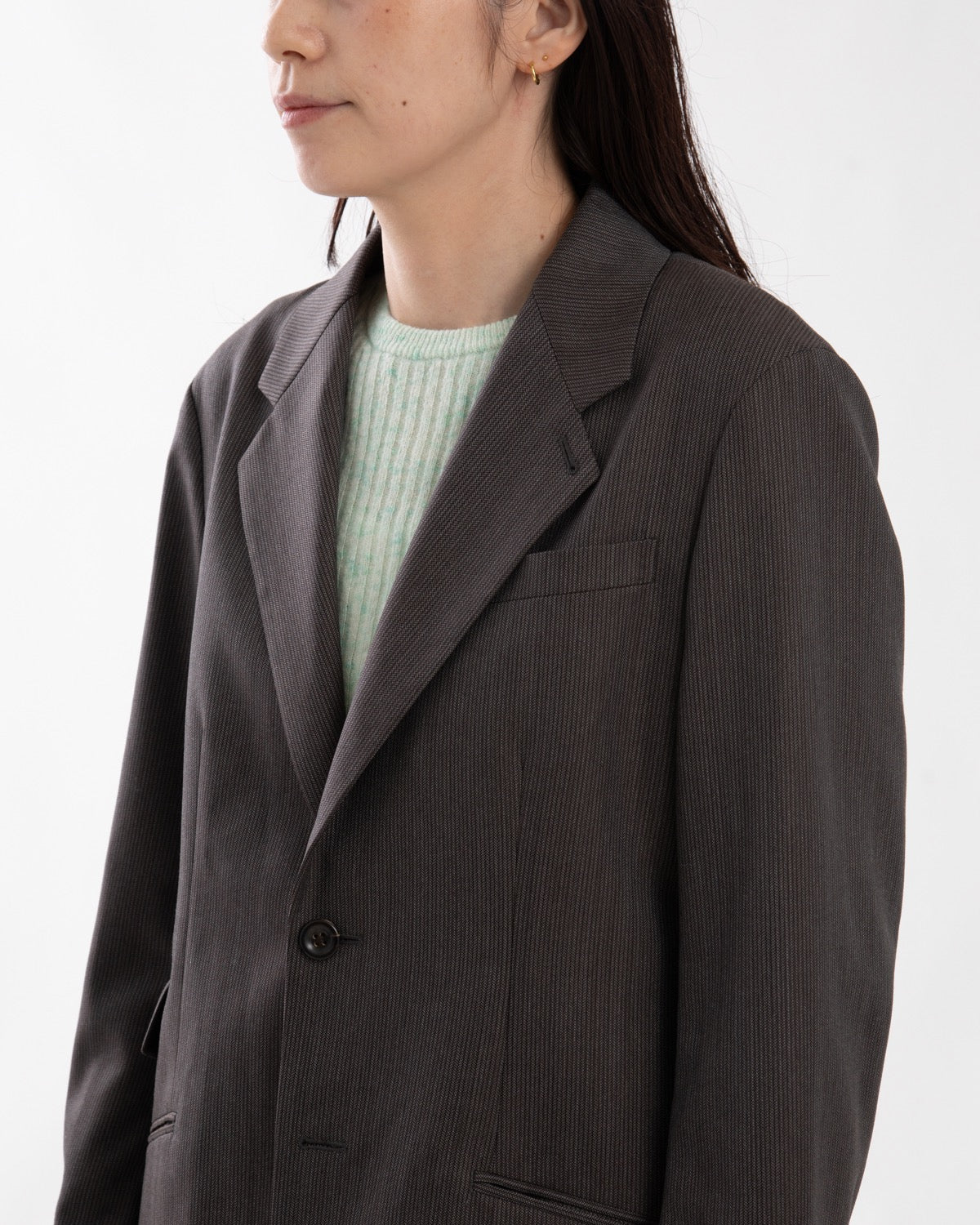 BRITISH CLASSIC WOOL TAILORED JACKET