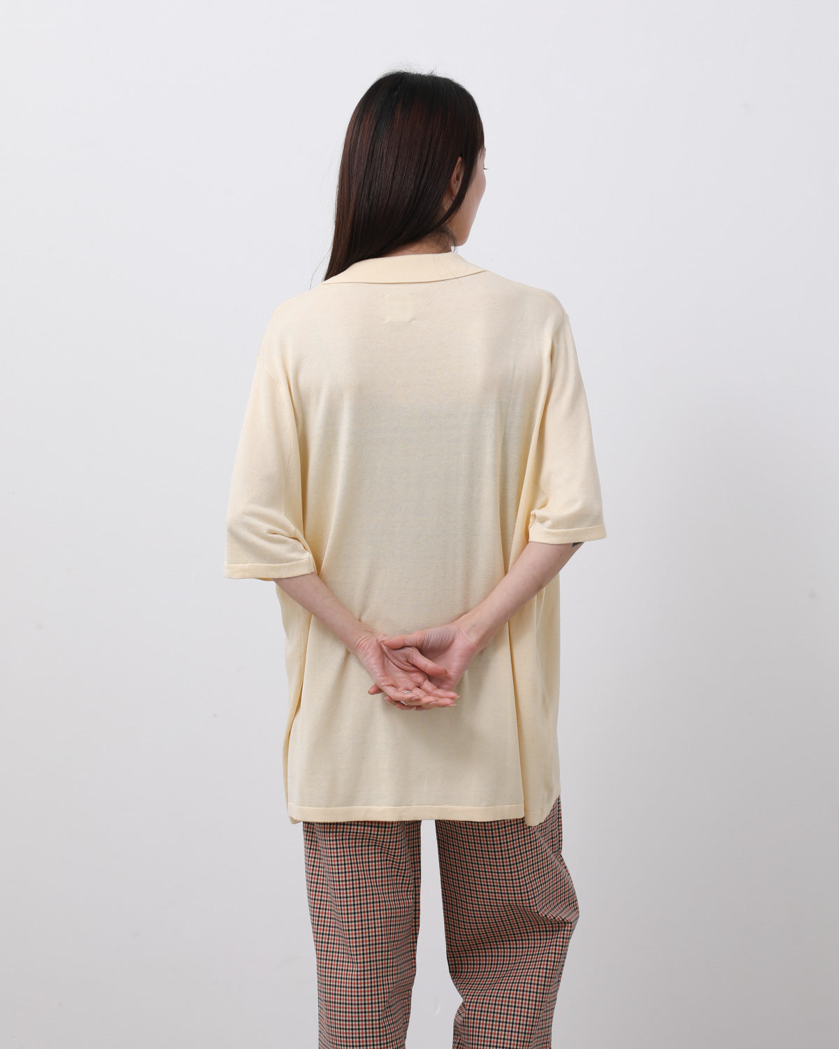 SILK COTTON SKIPPER KNIT