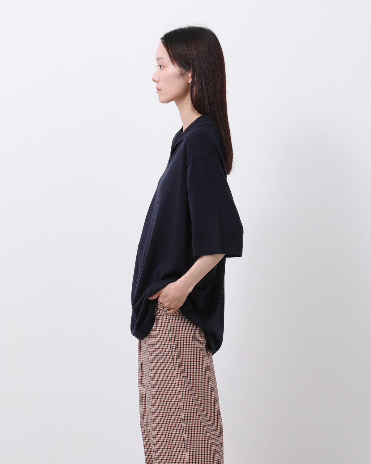 SILK COTTON SKIPPER KNIT