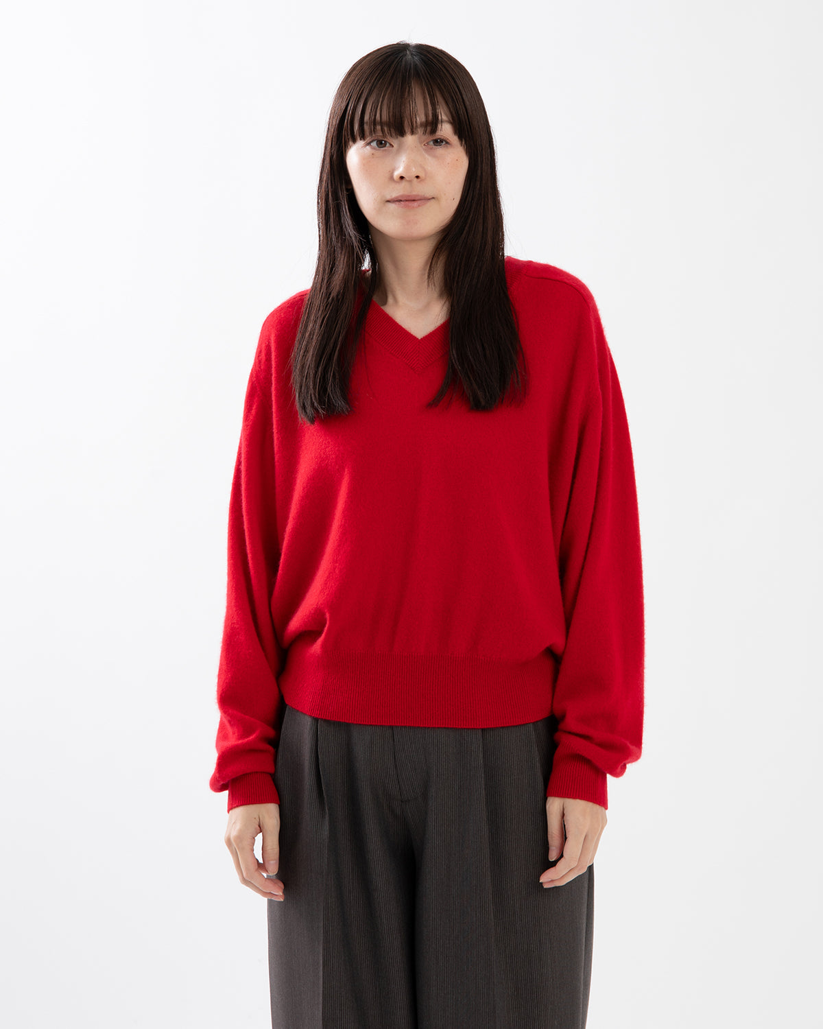 CASHMERE B VNECK WOMENS