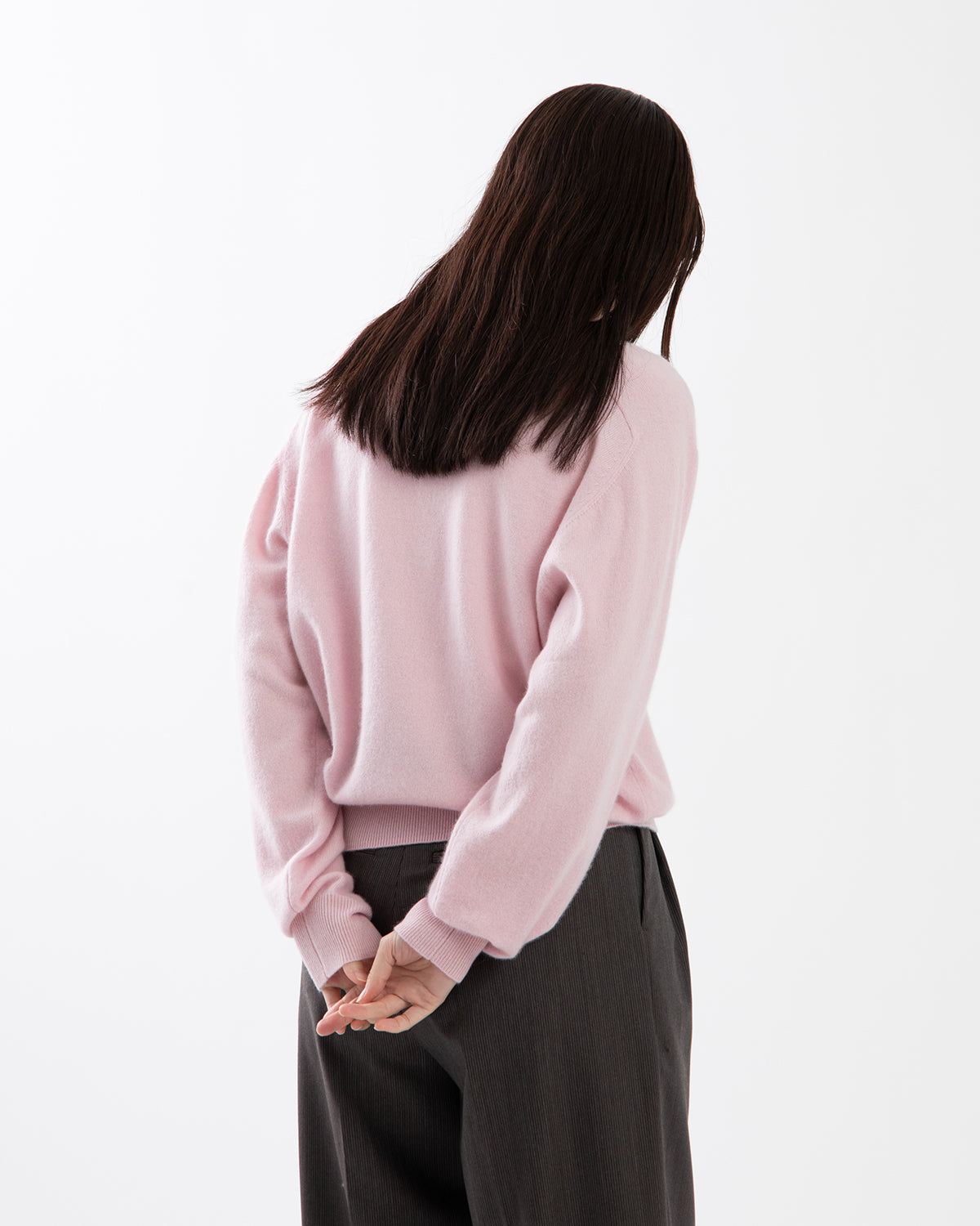 CASHMERE B VNECK WOMENS