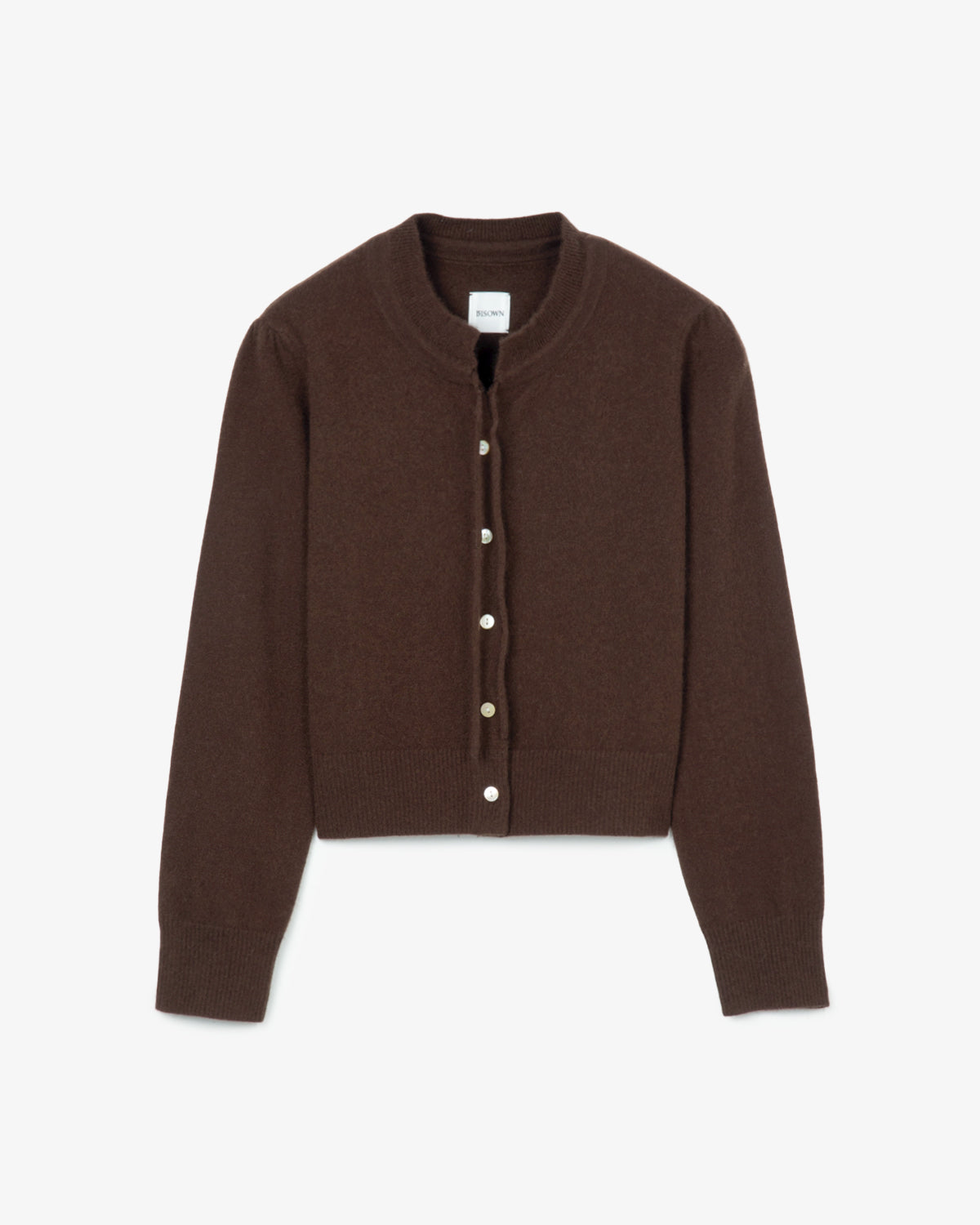 CASHMERE FRILL CARDIGAN