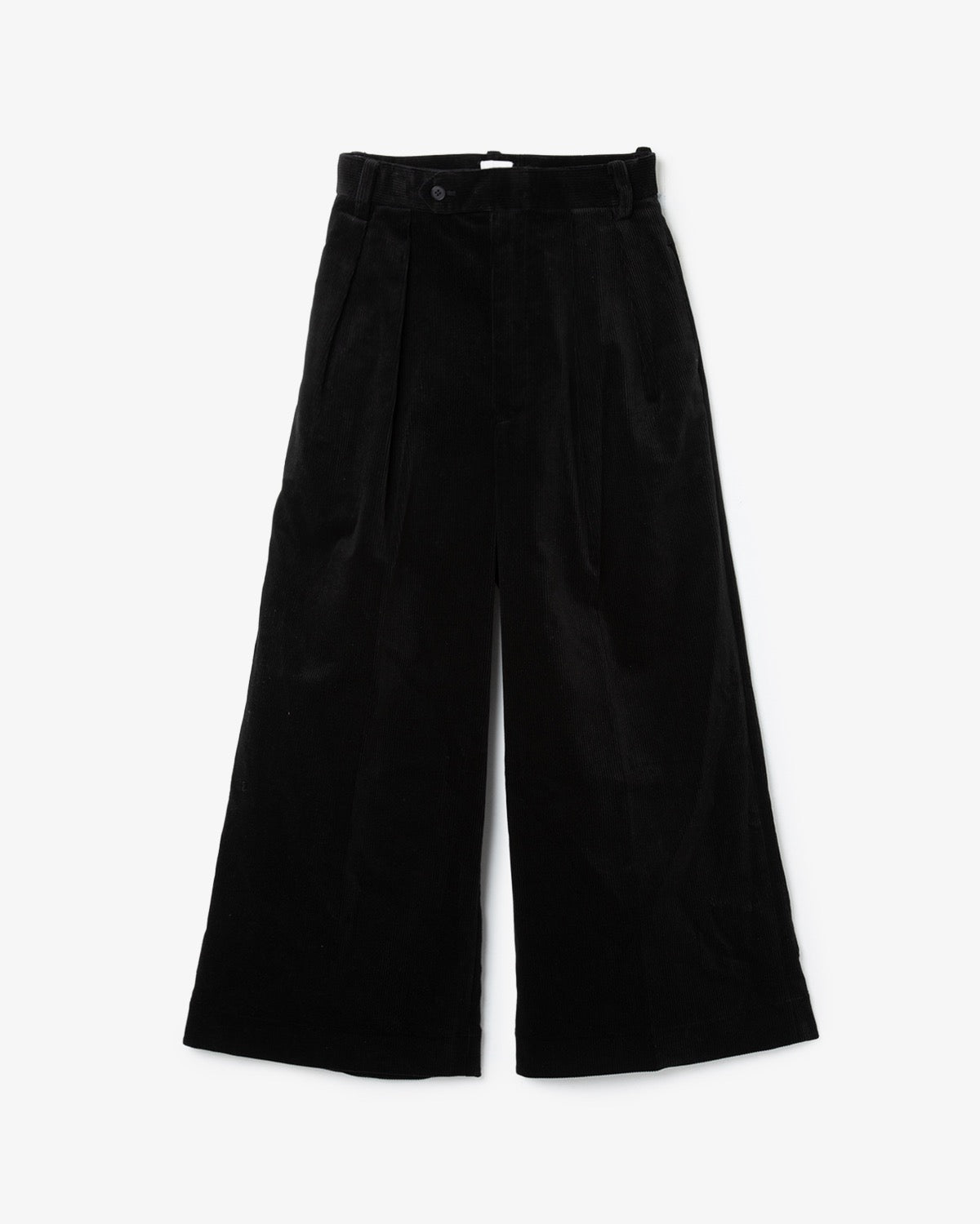パンツ 00s old black corduroy 2tuck wide pants CORDUROY 2TUCK WIDE TROUSERS (WOMENS) – COVERCHORD