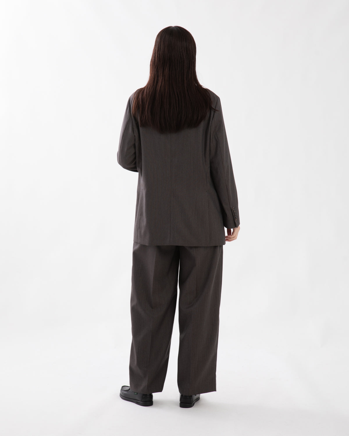 BRITISH CLASSIC WOOL 2TUCK SLACKS