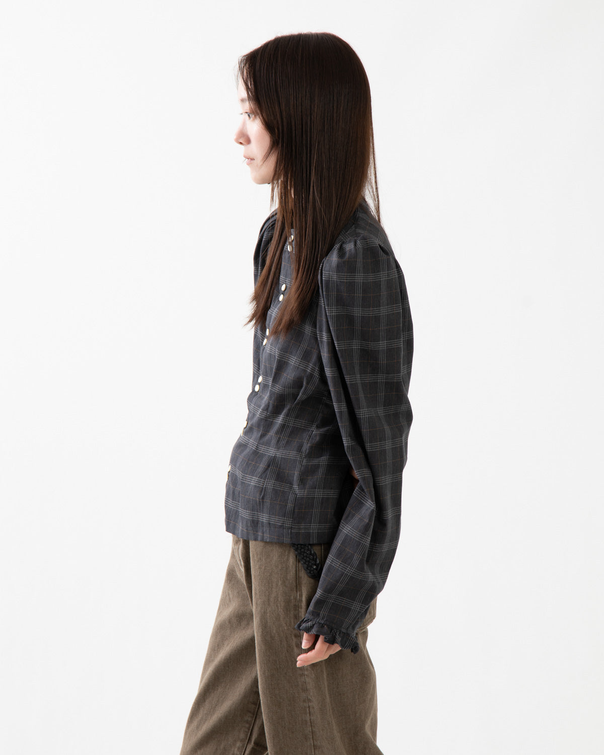 SZ BOIL COTTON PUFF BLOUSE