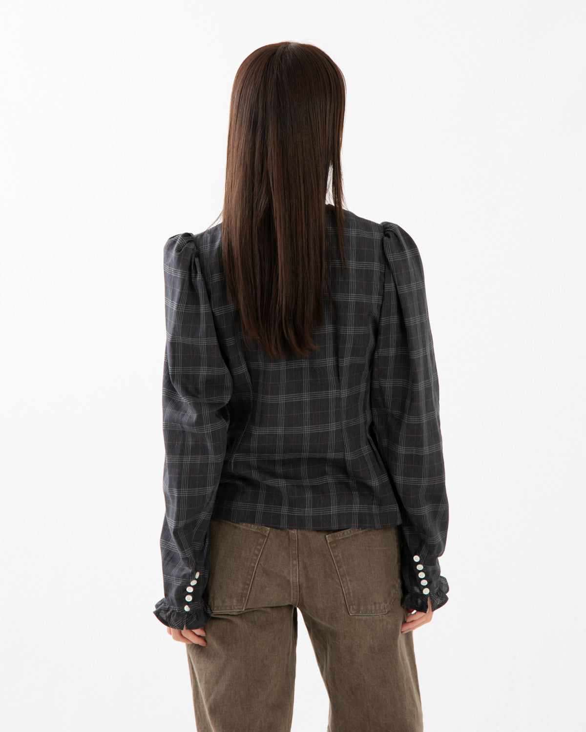 SZ BOIL COTTON PUFF BLOUSE