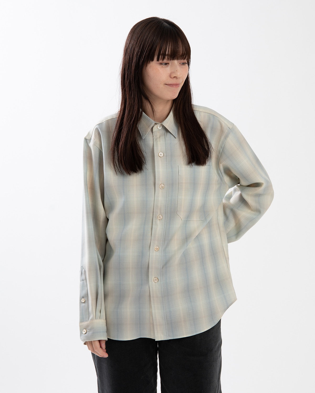 WASHABLE WOOL CHECK SHIRT for COVERCHORD