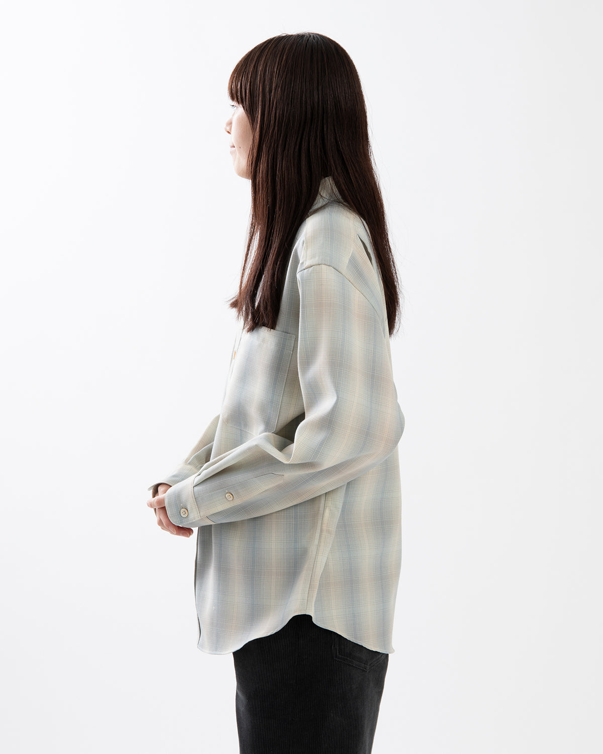 WASHABLE WOOL CHECK SHIRT for COVERCHORD