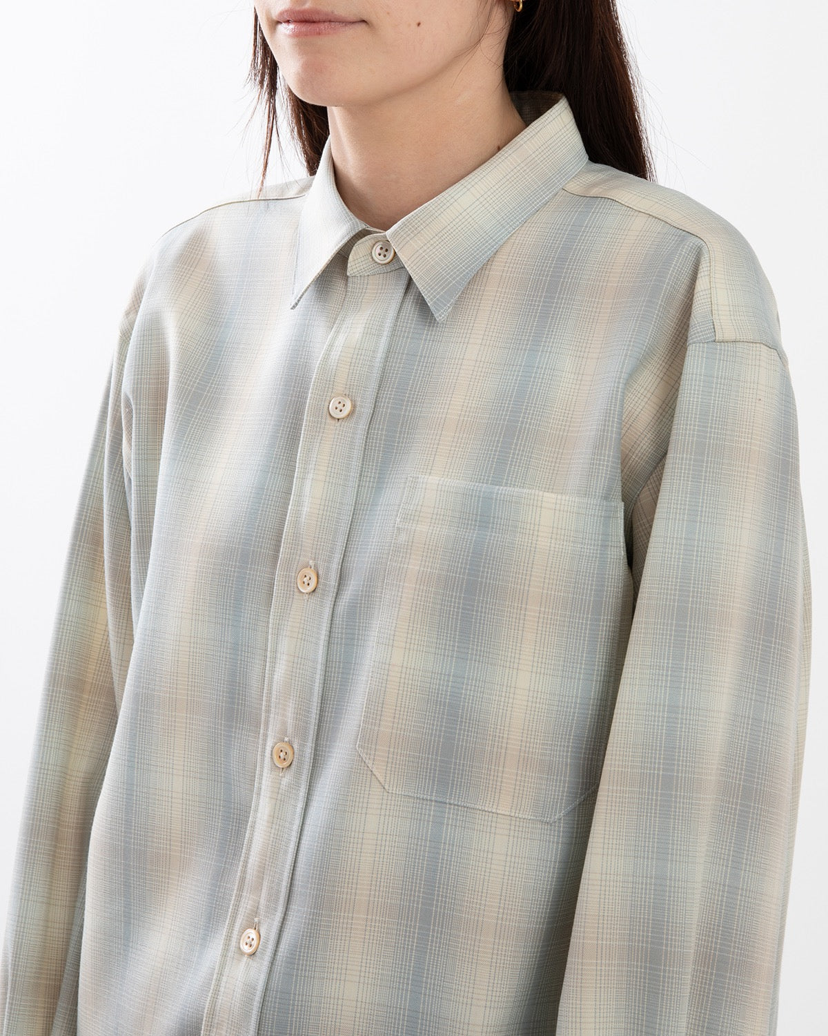 WASHABLE WOOL CHECK SHIRT for COVERCHORD