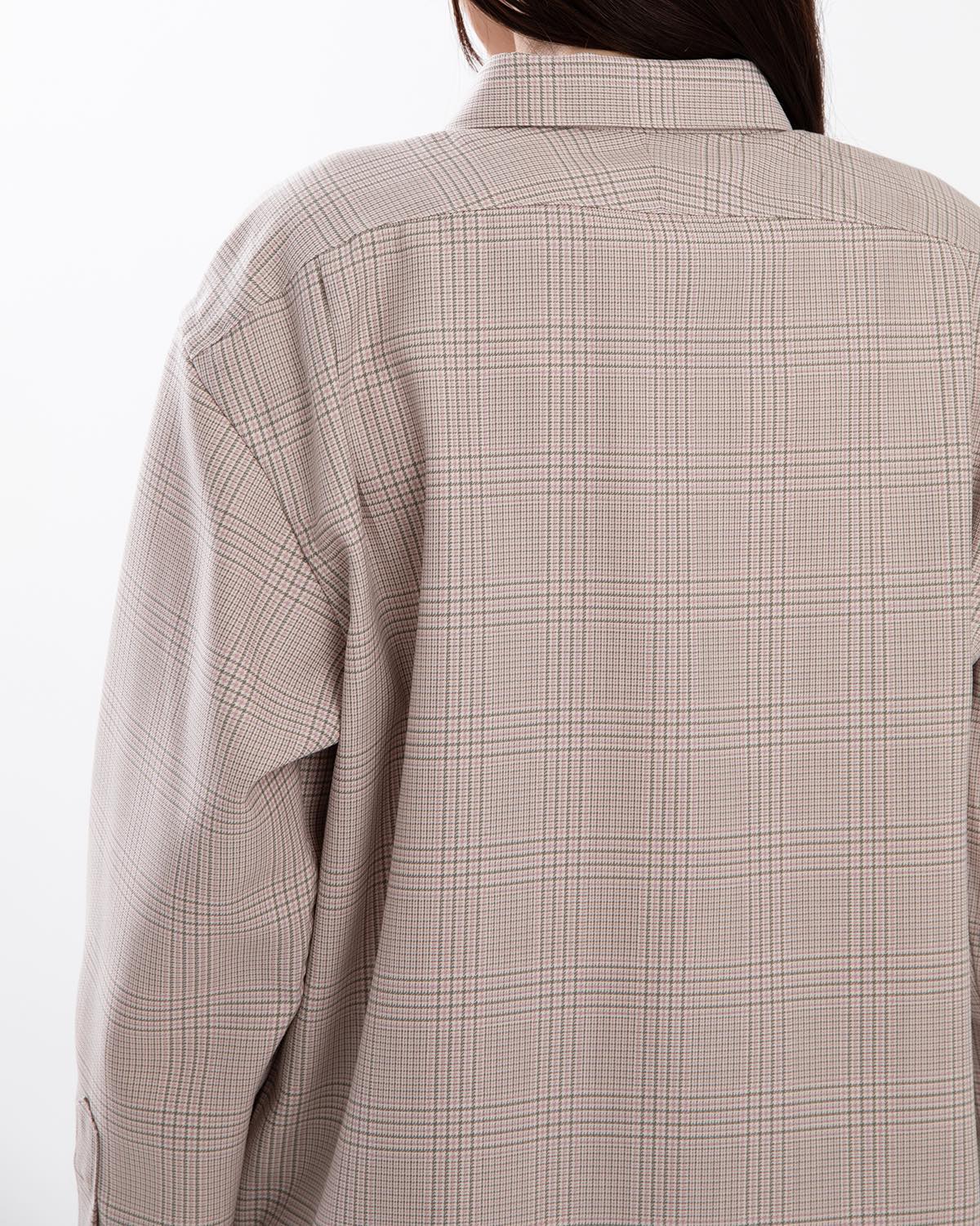 WASHABLE WOOL CHECK SHIRT for COVERCHORD