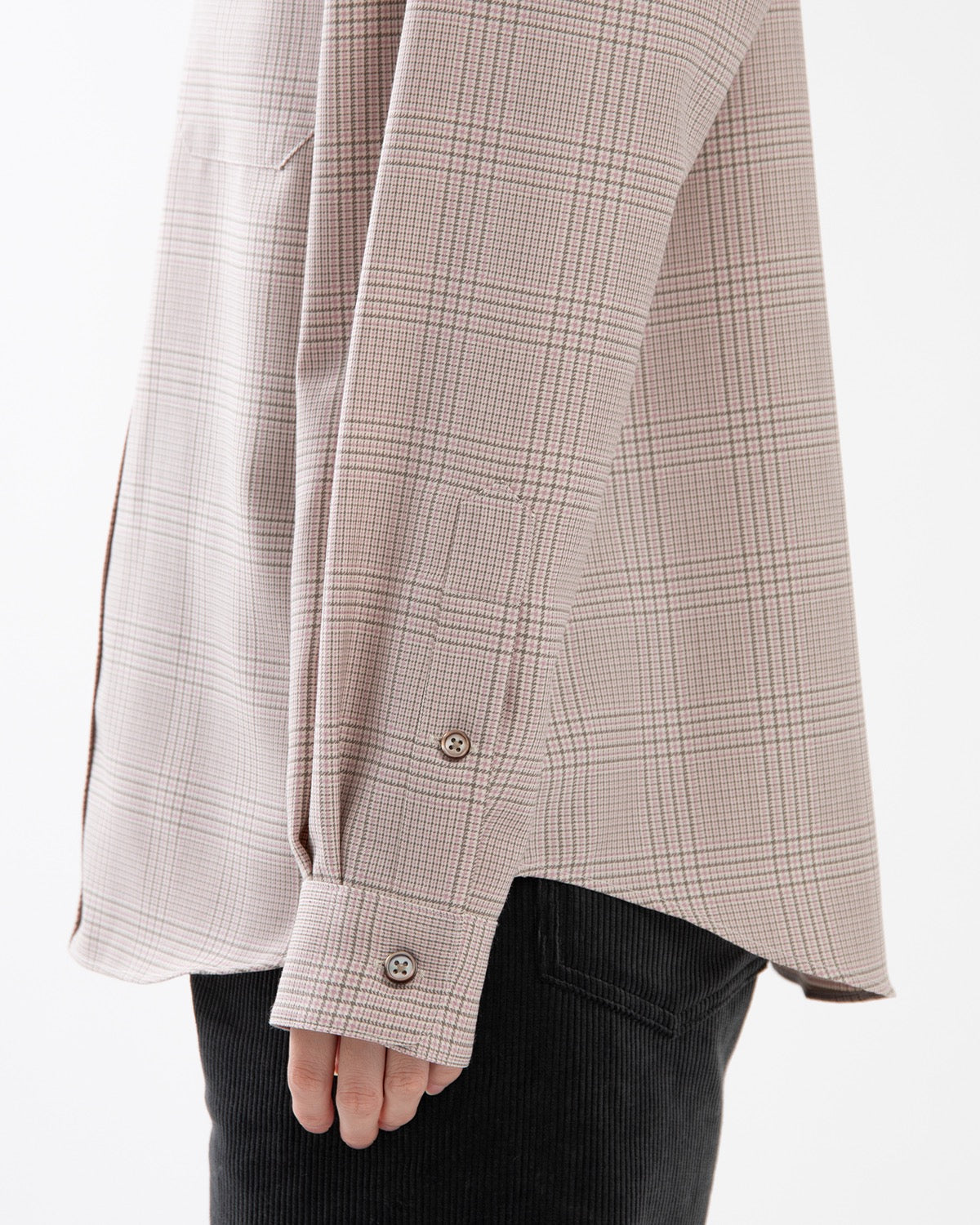 WASHABLE WOOL CHECK SHIRT for COVERCHORD