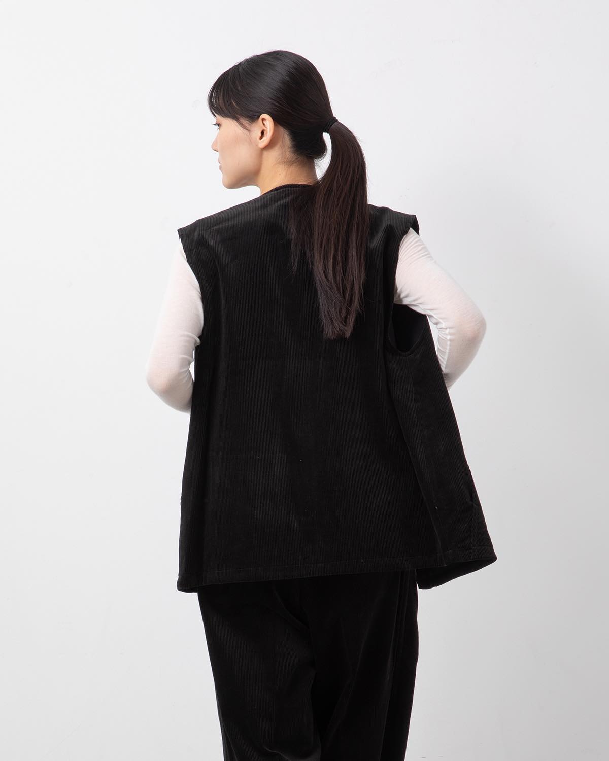 CORDUROY × WO/CA REVERSIBLE VEST