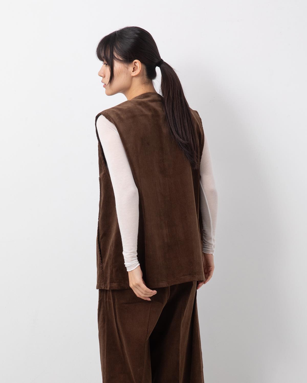 CORDUROY × WO/CA REVERSIBLE VEST