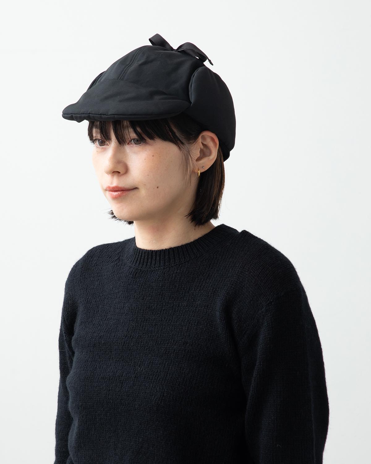 PADDED BRIM & EAR CAP