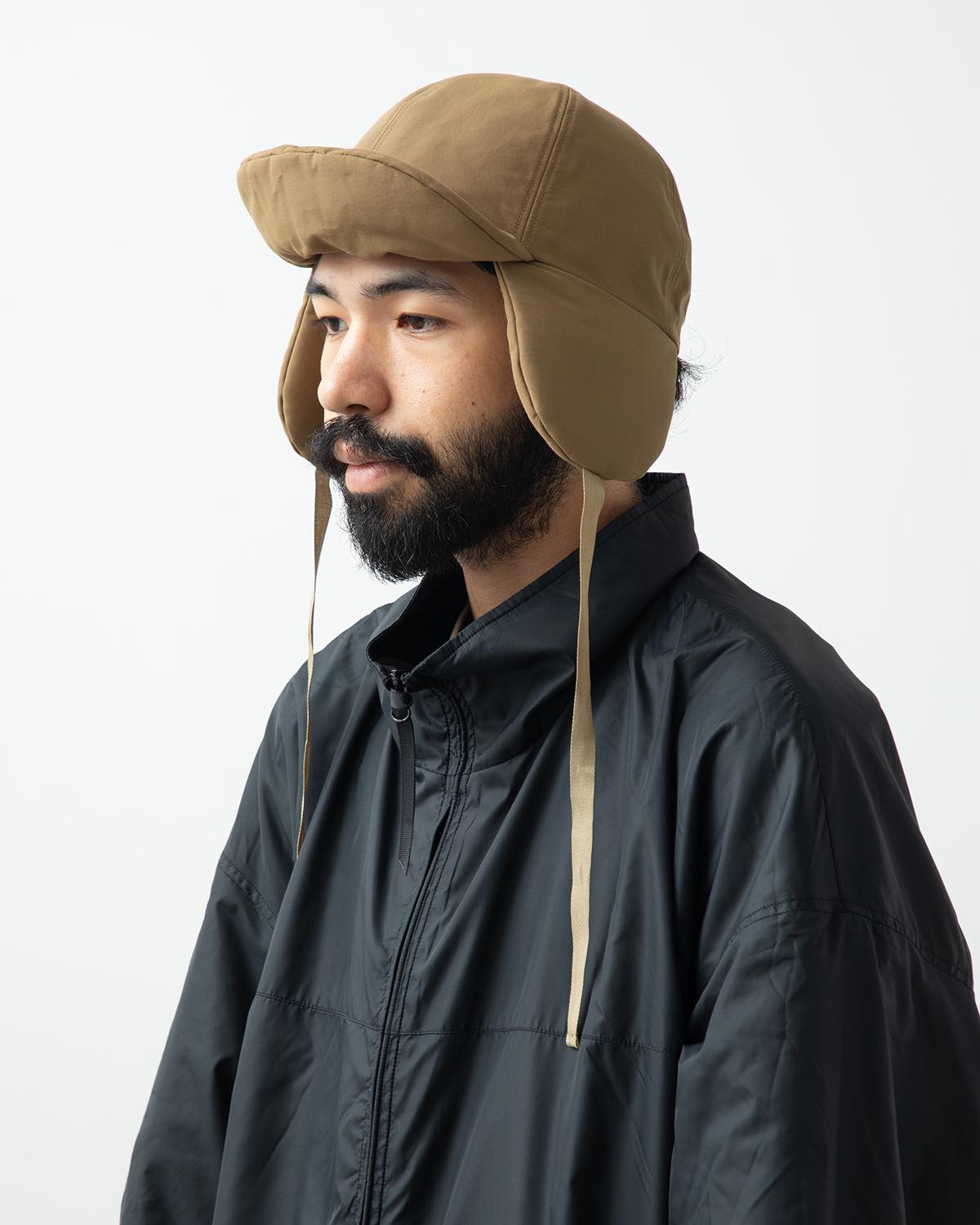 PADDED BRIM & EAR CAP