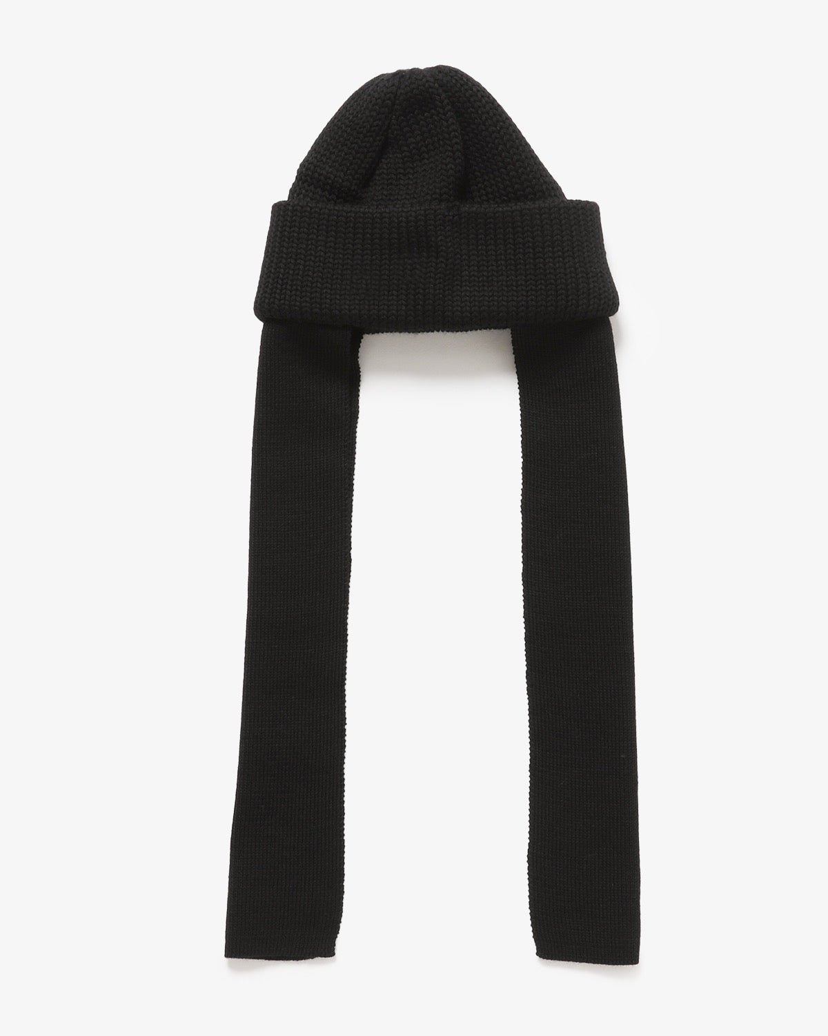 WOOL STANDARD KNIT (マフラー付き)