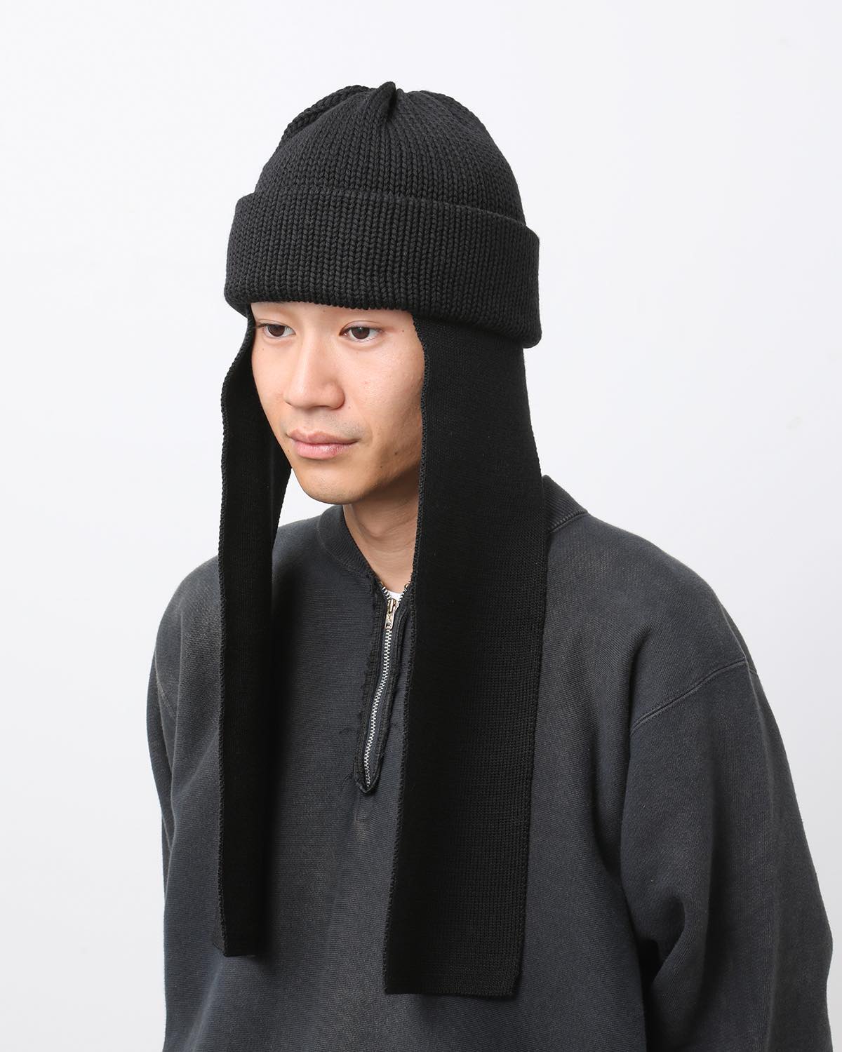 WOOL STANDARD KNIT (マフラー付き)