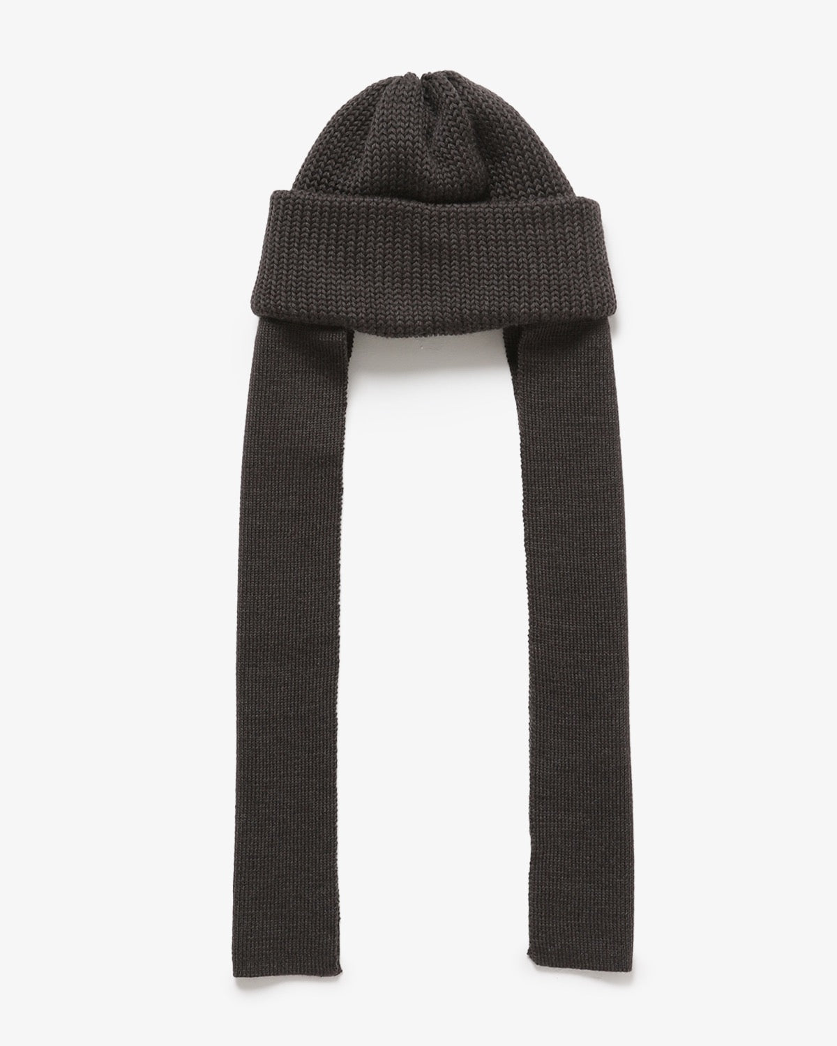 WOOL STANDARD KNIT (マフラー付き)