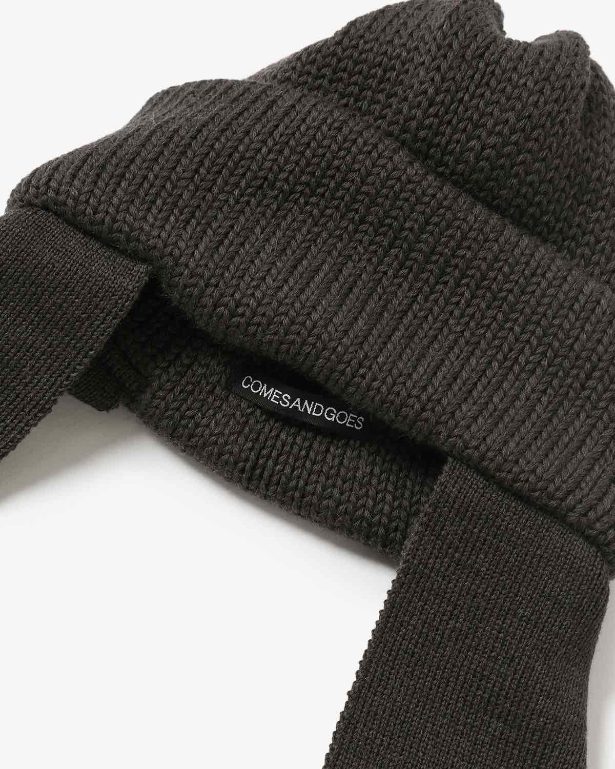 WOOL STANDARD KNIT (マフラー付き)