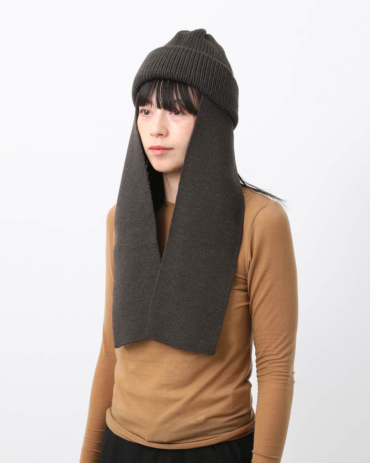 WOOL STANDARD KNIT (マフラー付き)