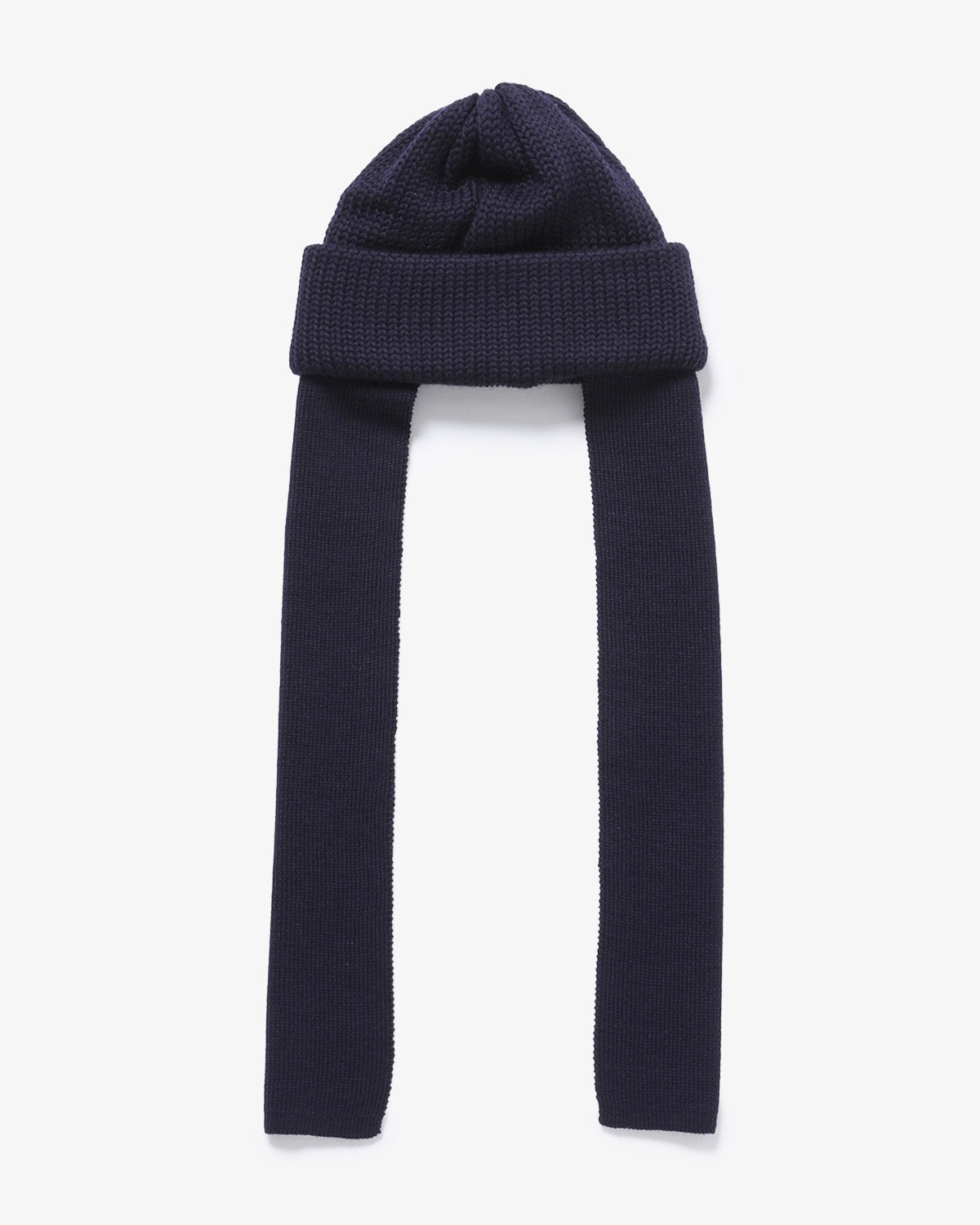 WOOL STANDARD KNIT (マフラー付き)