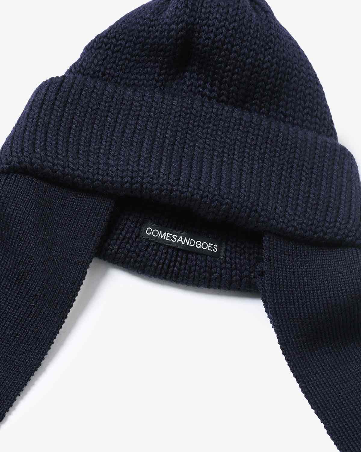 WOOL STANDARD KNIT (マフラー付き)