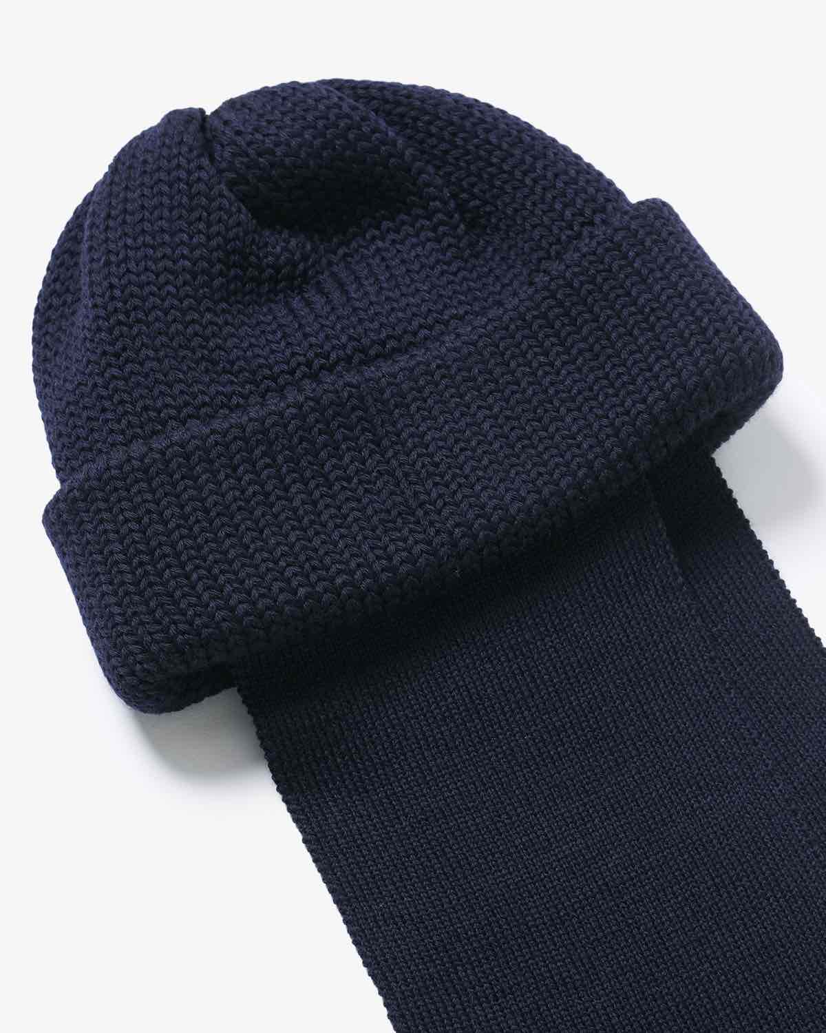 WOOL STANDARD KNIT (マフラー付き)