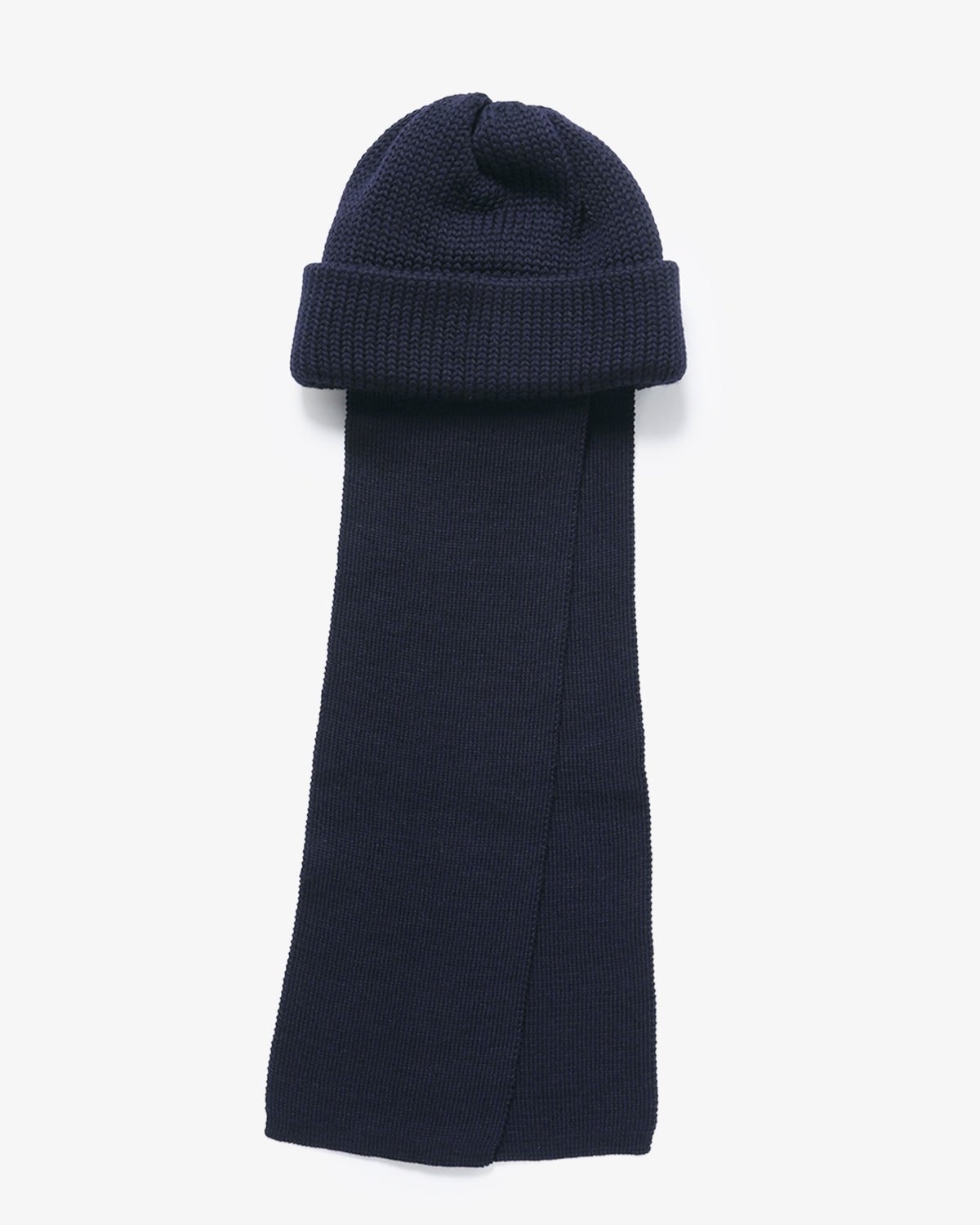 WOOL STANDARD KNIT (マフラー付き)