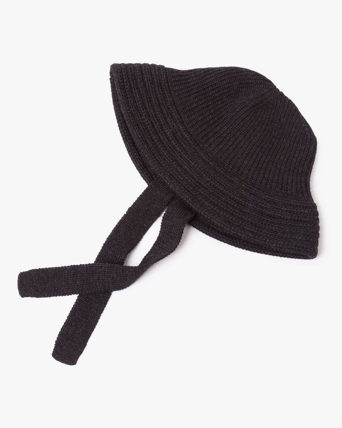 WOOL KNIT BALLOON HAT (テープ付き)