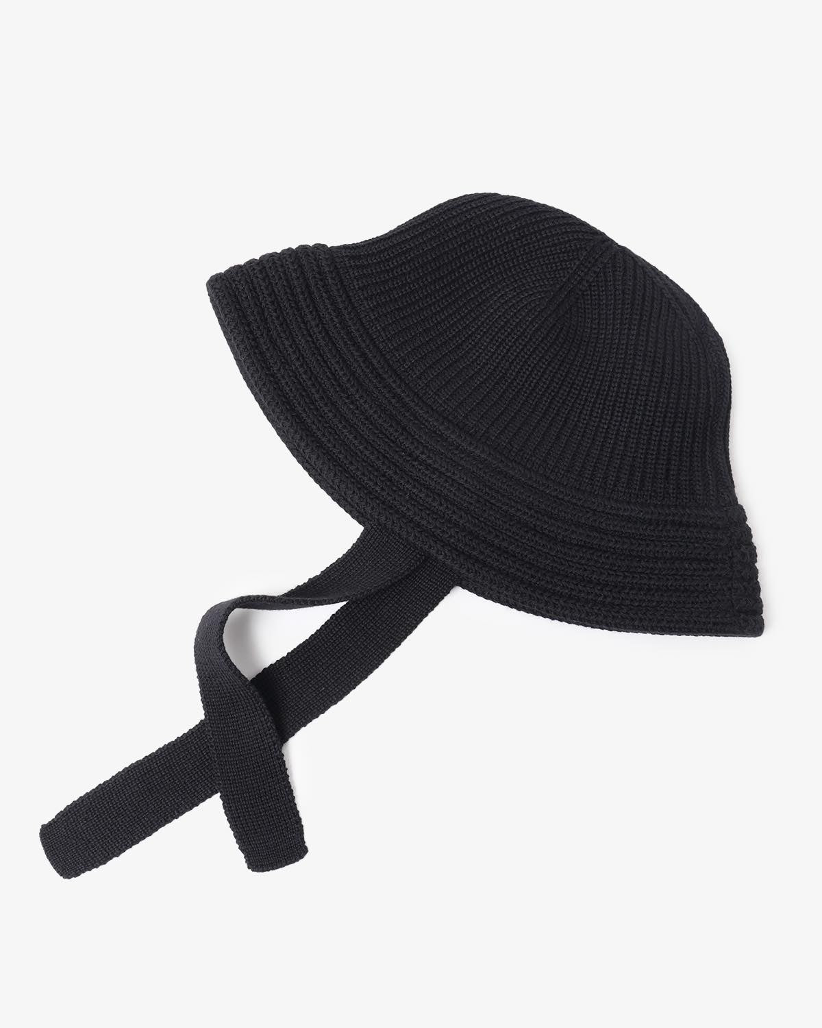 WOOL KNIT BALLOON HAT (テープ付き)