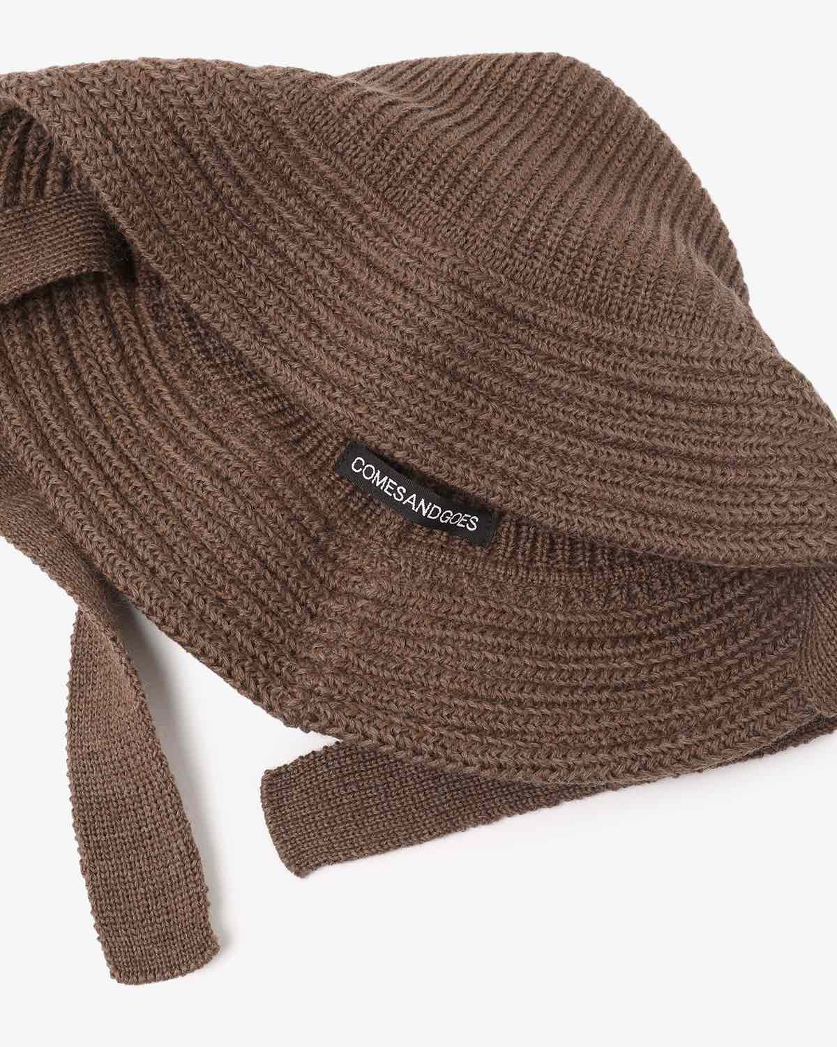 WOOL KNIT BALLOON HAT (テープ付き)